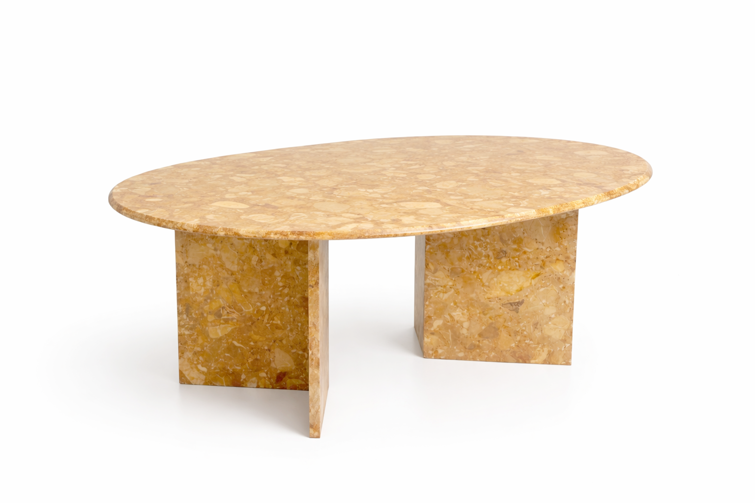 Exceptional Vintage Italian Marble Dining Table, 1970s.png