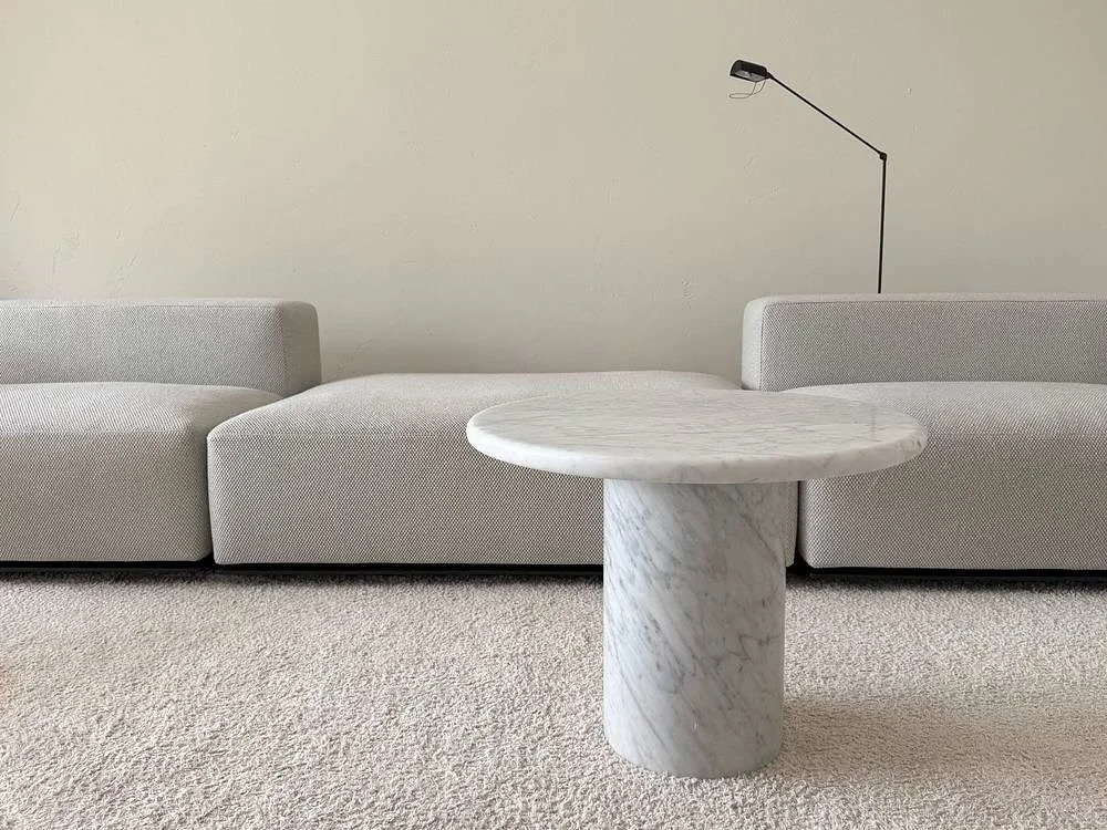 Every antique piece carries a story that transcends time.

This Carrara marble table, recently placed through VV Interior Home, is a remarkable example of how historic design can be seamlessly integrated into a contemporary interior.

Carved from nat