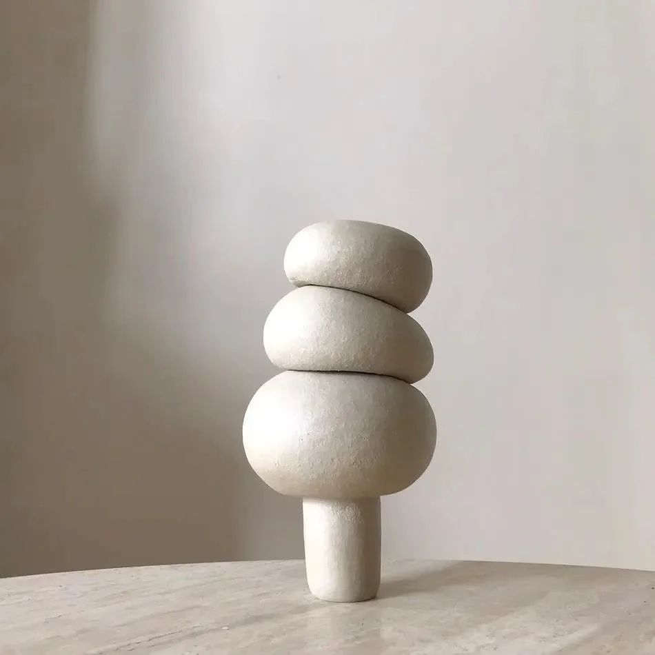 Silent balance, timeless form.
Each curve invites stillness, a reminder that beauty often lies in imperfection and restraint.

📷 Fran&ccedil;oise Jeffrey

#VVInteriorHome #QuietLuxury #designcuratorship
