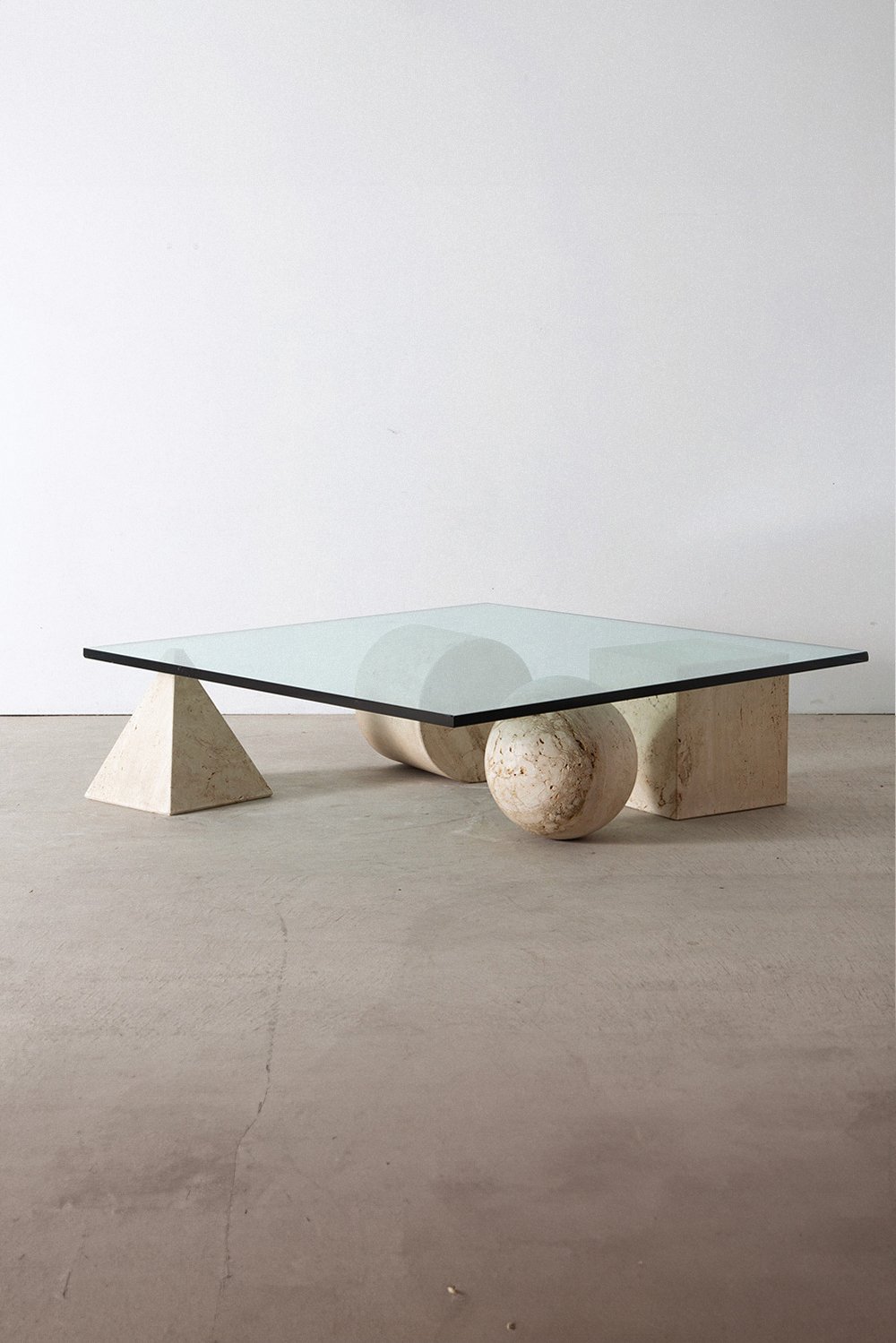 Iconic 'Metafora' Coffee Table by Lella and Massimo Vignelli for Casigliani