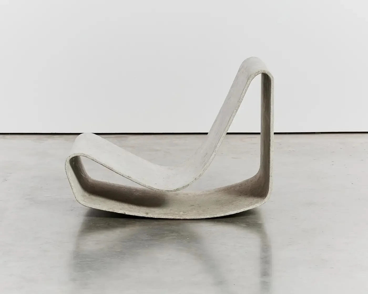 Sculptural Icons of Swiss Modernism: Rare Pair of “Loop” Chairs by Willy Guhl for Eternit
