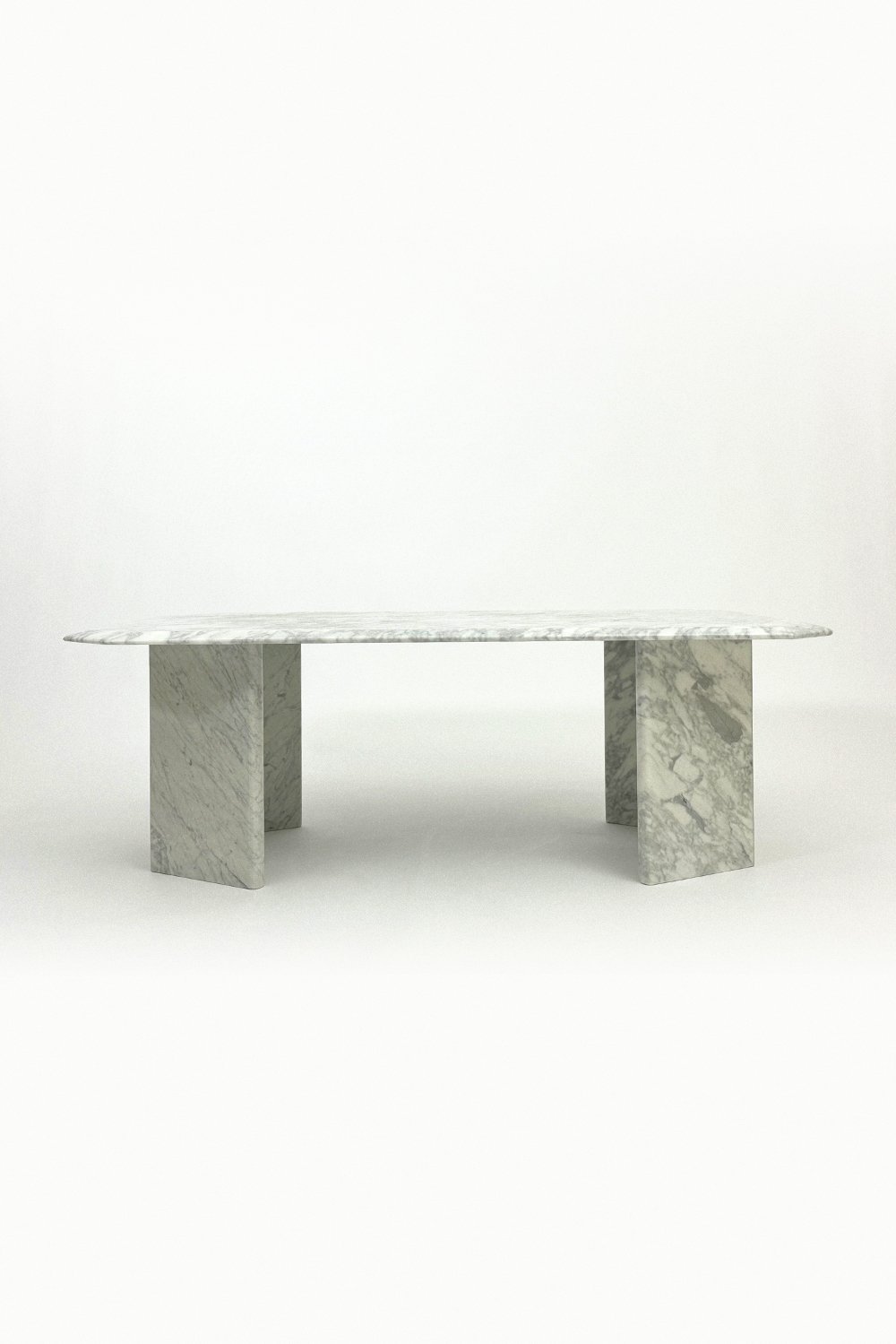 Carrara Marble Vintage Coffee Table