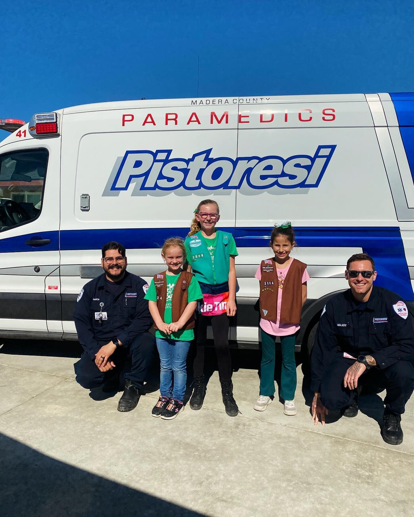 &ldquo;🌟 From young scouts to our seasoned 41 crew, the spirit of service unites us all. A heartwarming moment with the Madera Girl Scouts shows that commitment to making a difference knows no age. Let&rsquo;s inspire and learn from each other, as w