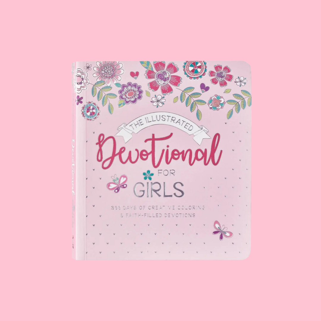 little girl, open your Bible: a creative daily devotional with Scripture and coloring