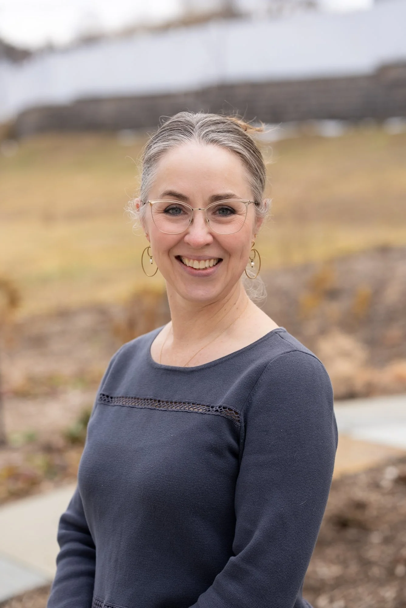 image of a woman with glasses