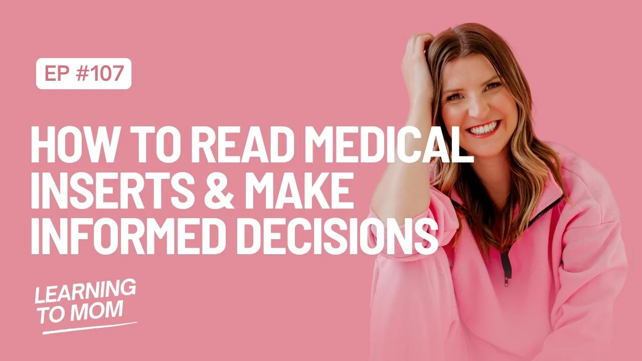 Med Inserts Example How to Read Medical Inserts & Make Informed Decisions for Your Kids ...