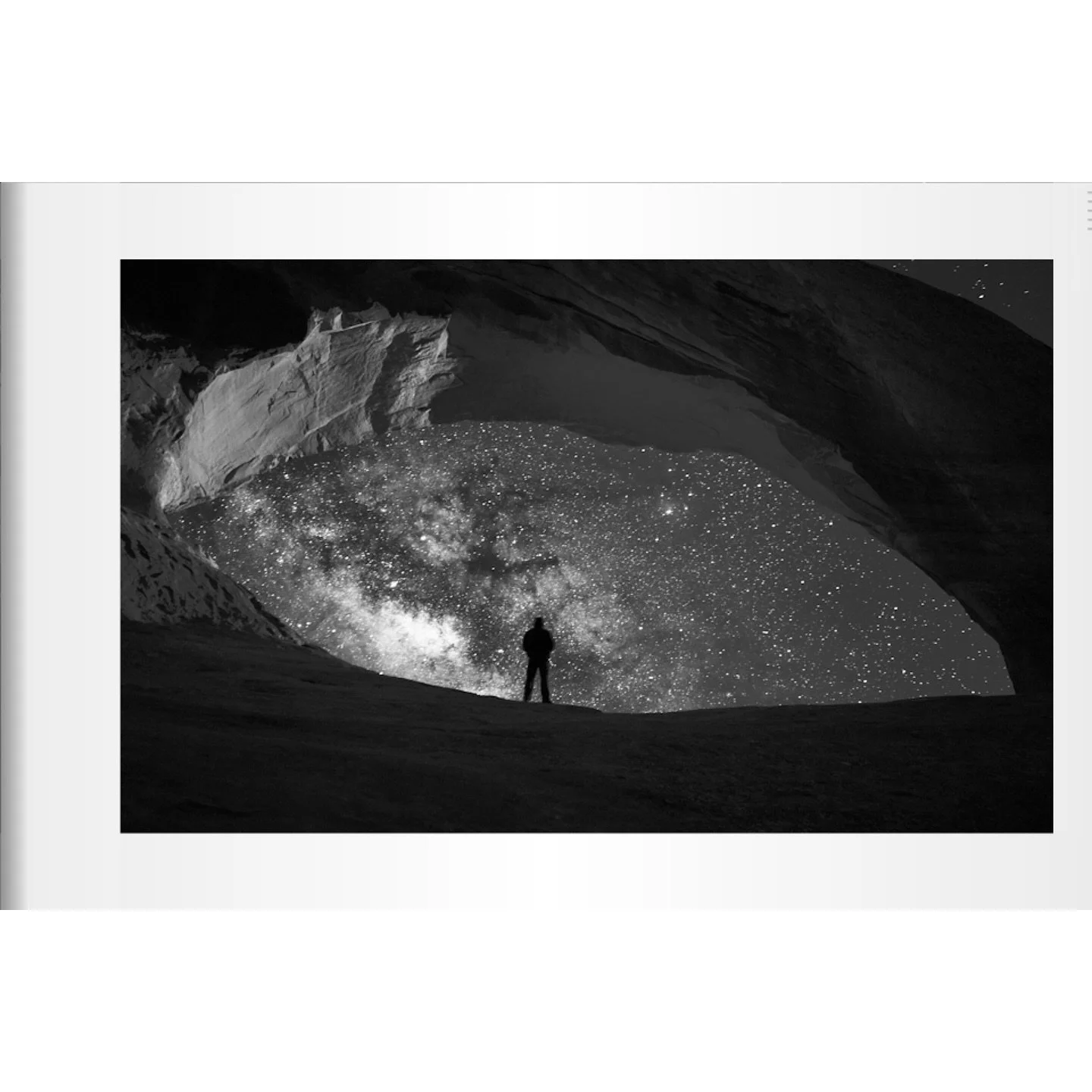 My first foray into long exposure night photography and first picture (usable) of the Milky Way galaxy&hellip;.Wilson Arch near Moab, Utah. mist&hellip;...#pramitmitraphotography #pramitmitra #bnw #bnwphotography #bnw_captures #blackandwhitephotograp