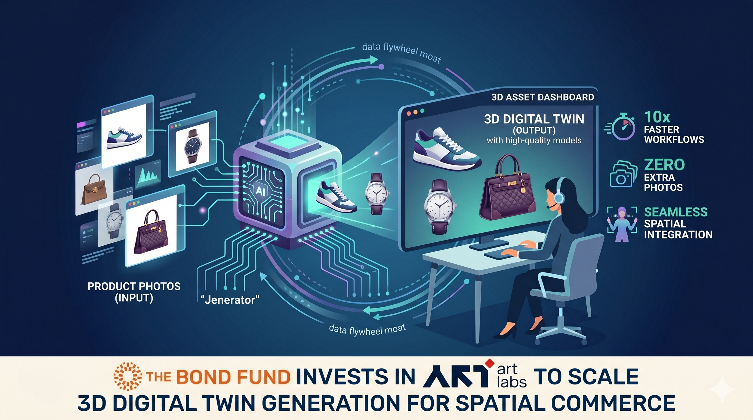 Building the 3D Infrastructure of Tomorrow: The Bond Fund Invests in Artlabs AI