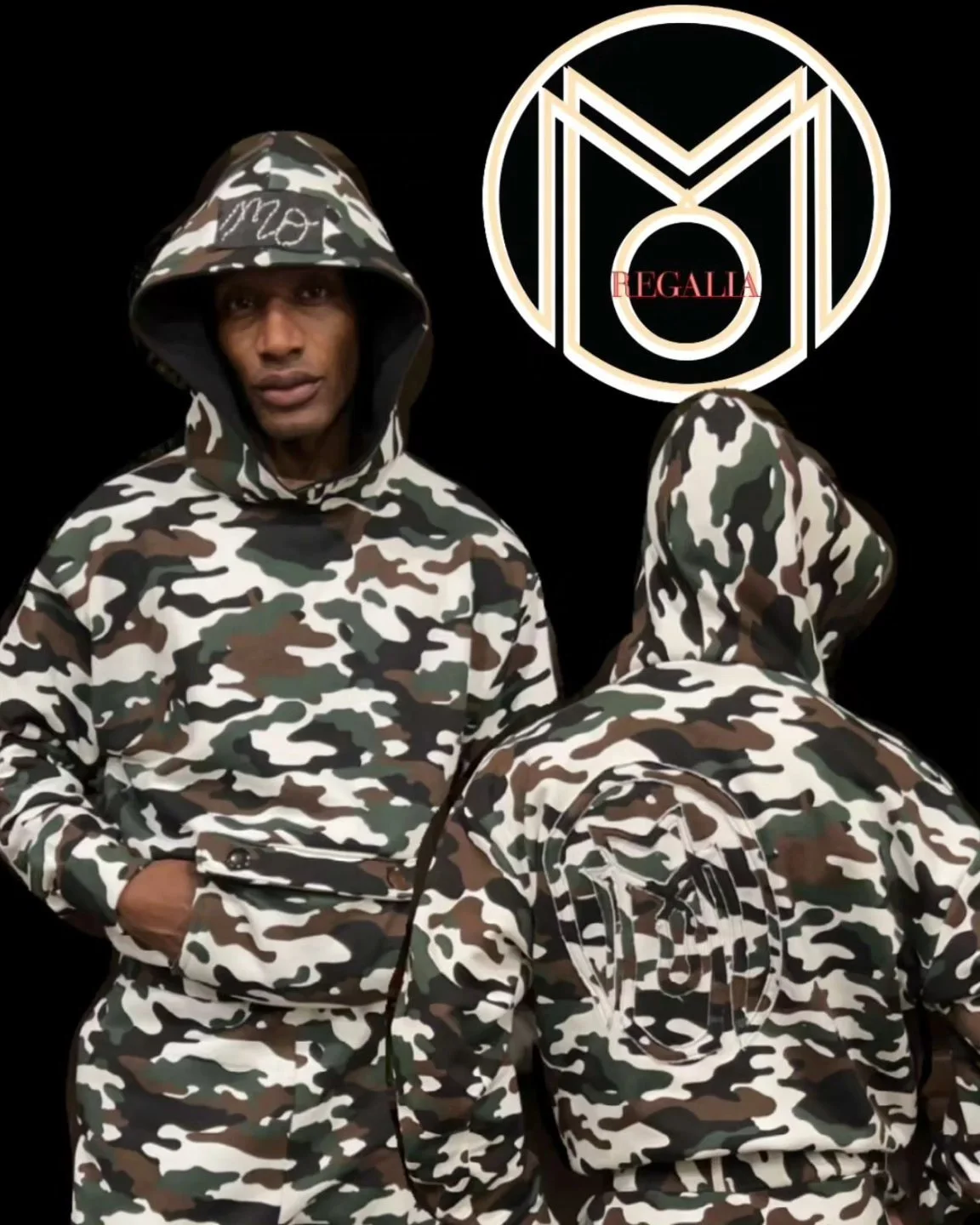 Edgy yet sensible. Bold yet effortless. This custom Mark Mo Regalia sweatsuit embodies versatility&mdash;dress it up, keep it casual, make it your own. Every piece is designed for those who move with confidence and embrace their individuality.
Key fe