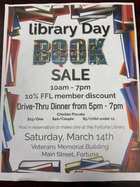 Library Day Book Sale!