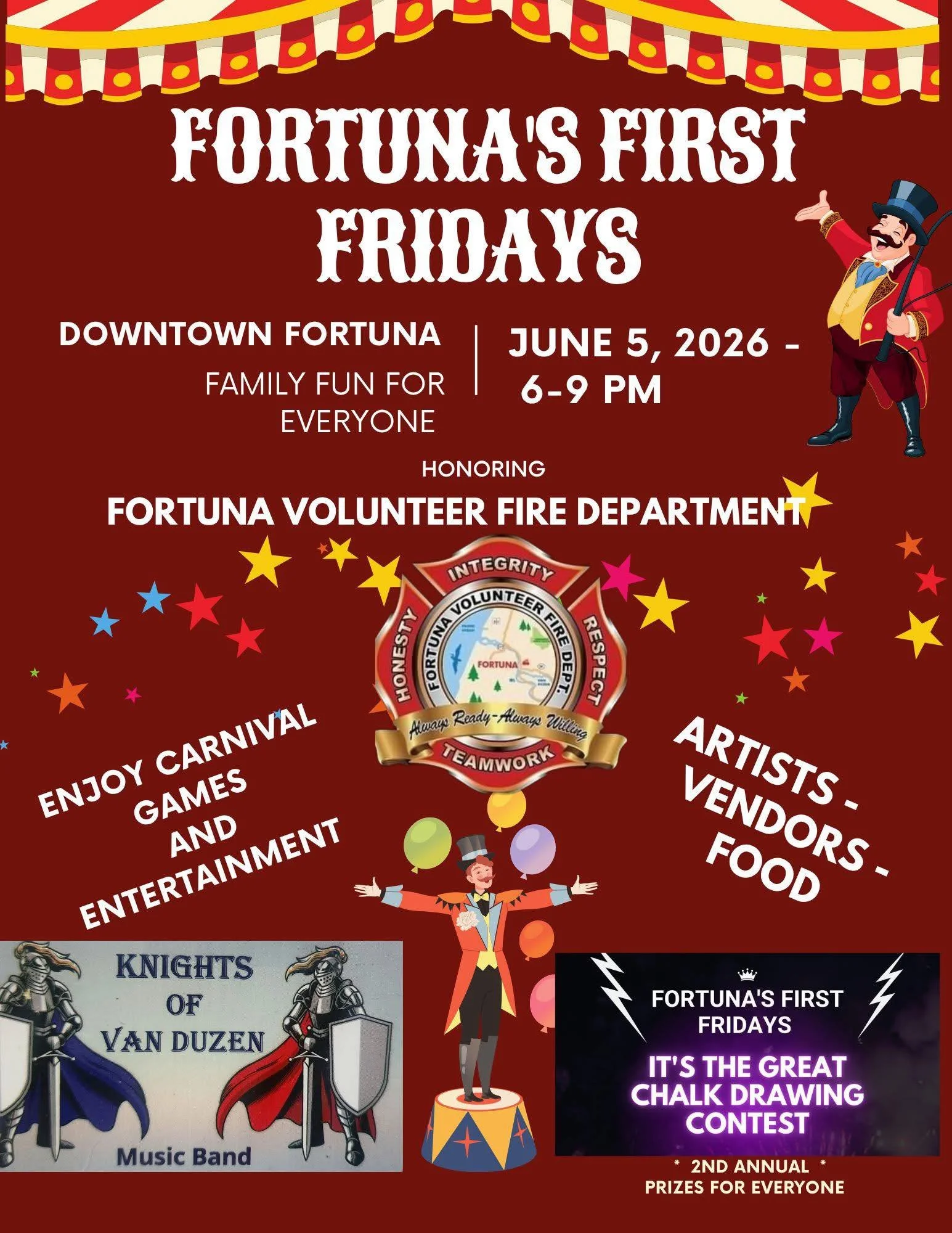 First Fridays Downtown Fortuna