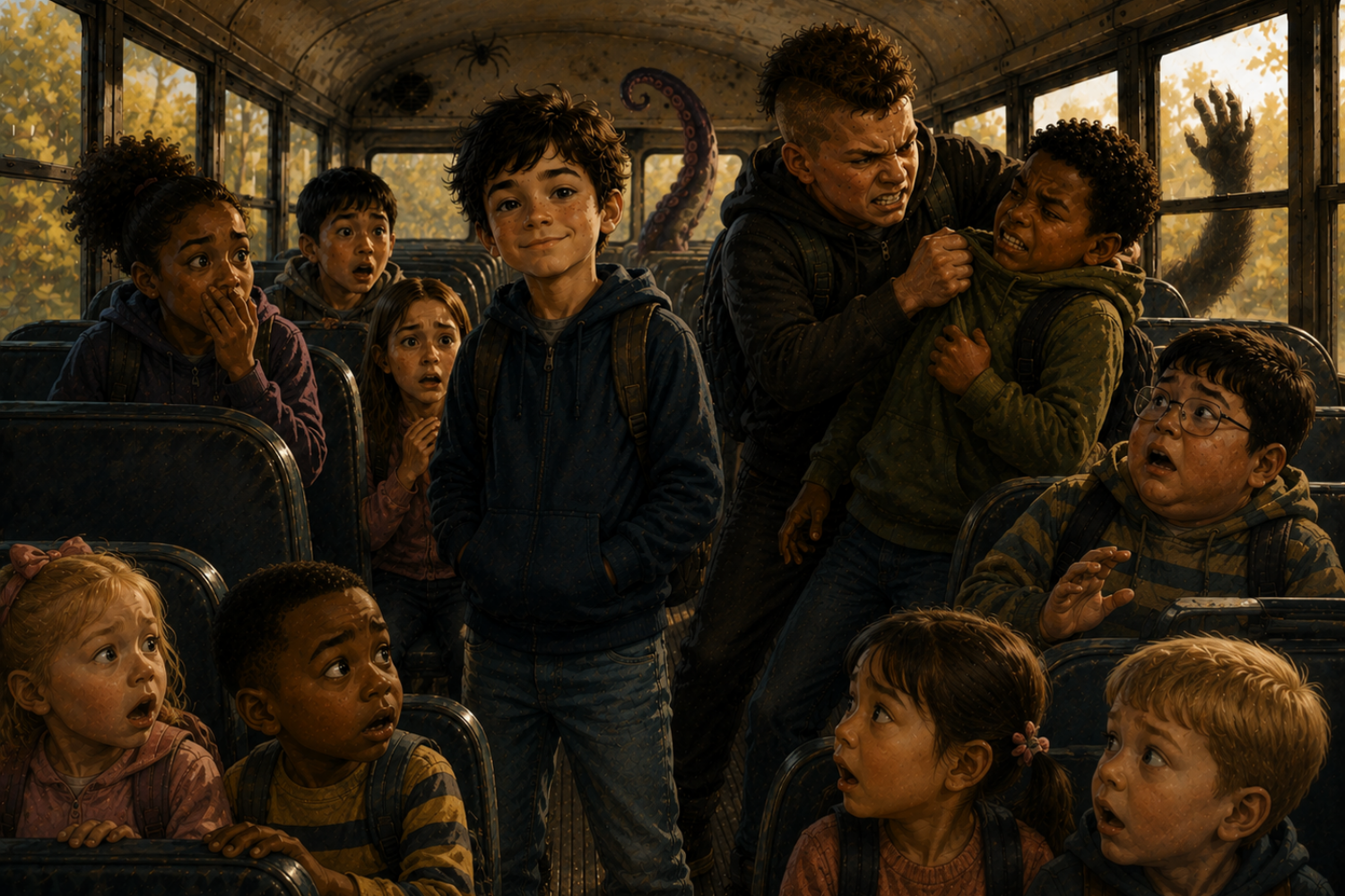 No Fear Franky and the Back of the Bus
