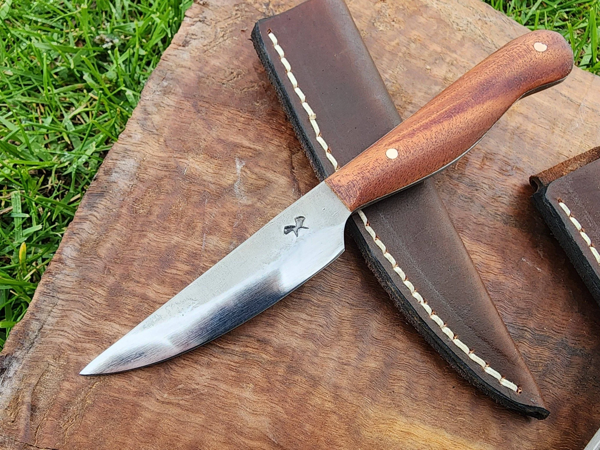 Straight Point Hunting Knife