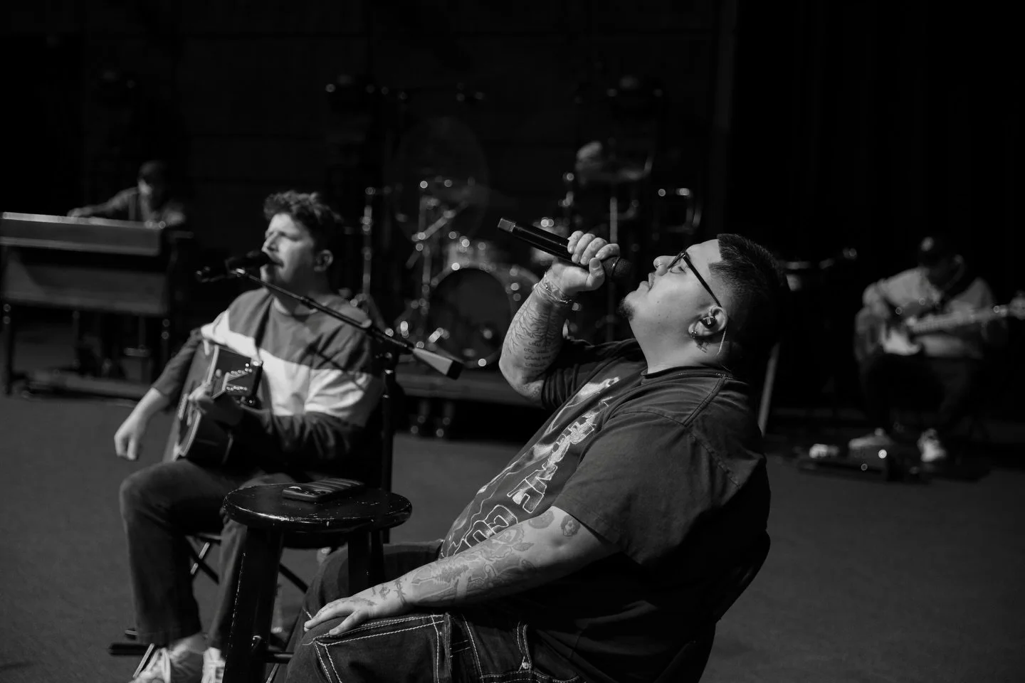 Wrapped up rehearsal for Reality Weekend starting tomorrow🙂&zwj;&harr;️ 

Excited to record some new songs this weekend too👀