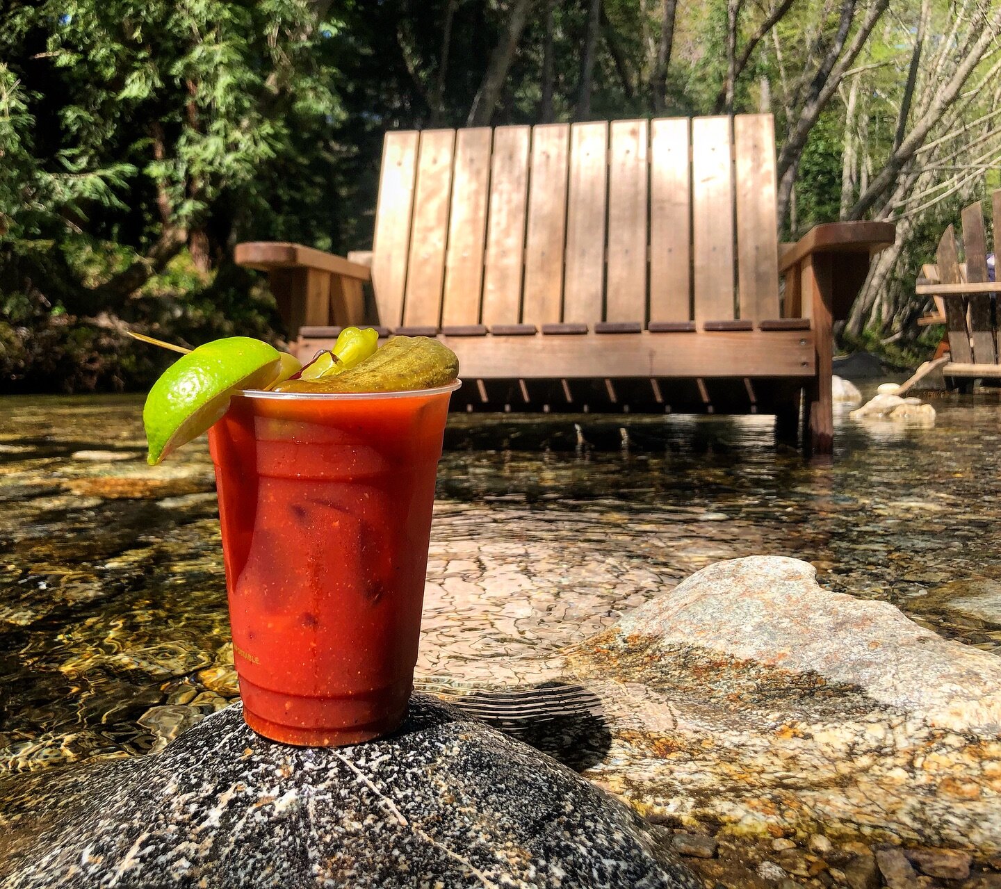 An iconic drink in an iconic spot 😘 
River Inn opened its doors in 1934. In honor of our 90th anniversary we are featuring an iconic drink for each decade that we have been in business. In the 1930s the most popular cocktail was the Bloody Mary! 

O