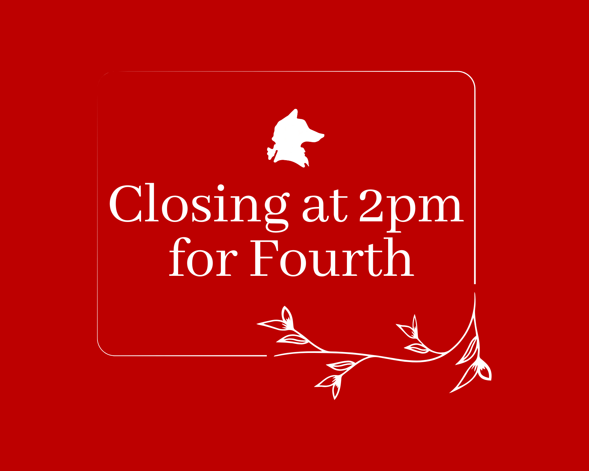 Special Hours
