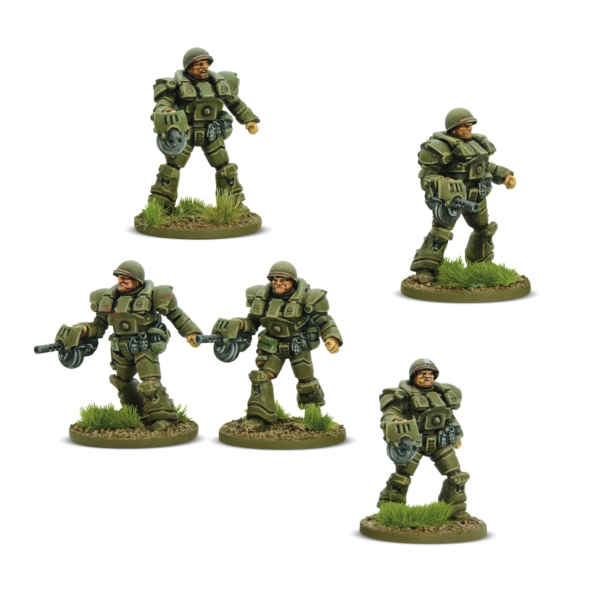 Konflikt '47 United States Heavy Infantry by Warlord Games