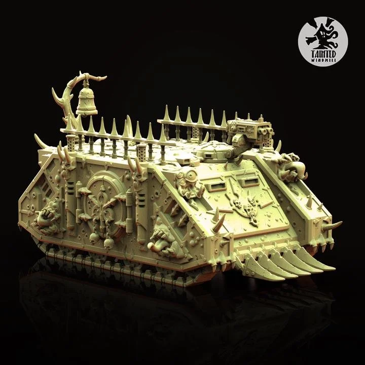 Bubotic Light Transport - Grim Future Wars - 3D Resin Printed, 32mm Scale