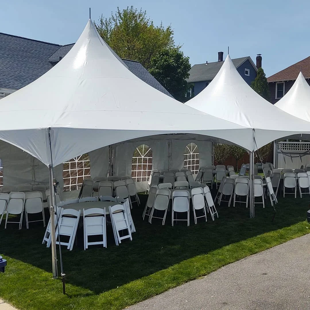 20x60 tent package for 100 guest in Dorchester. 
Stay cool this weekend! 
#tentrentalboston  #bostonevents #tentrentals