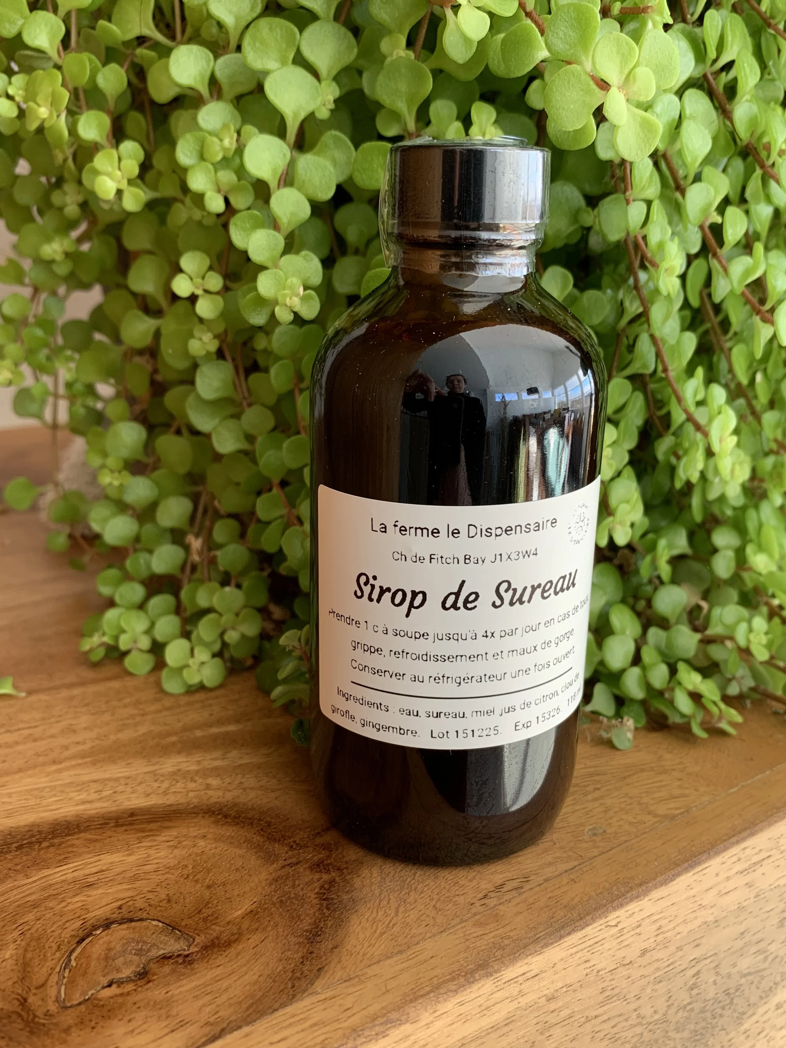 Sirop de baies de sureau