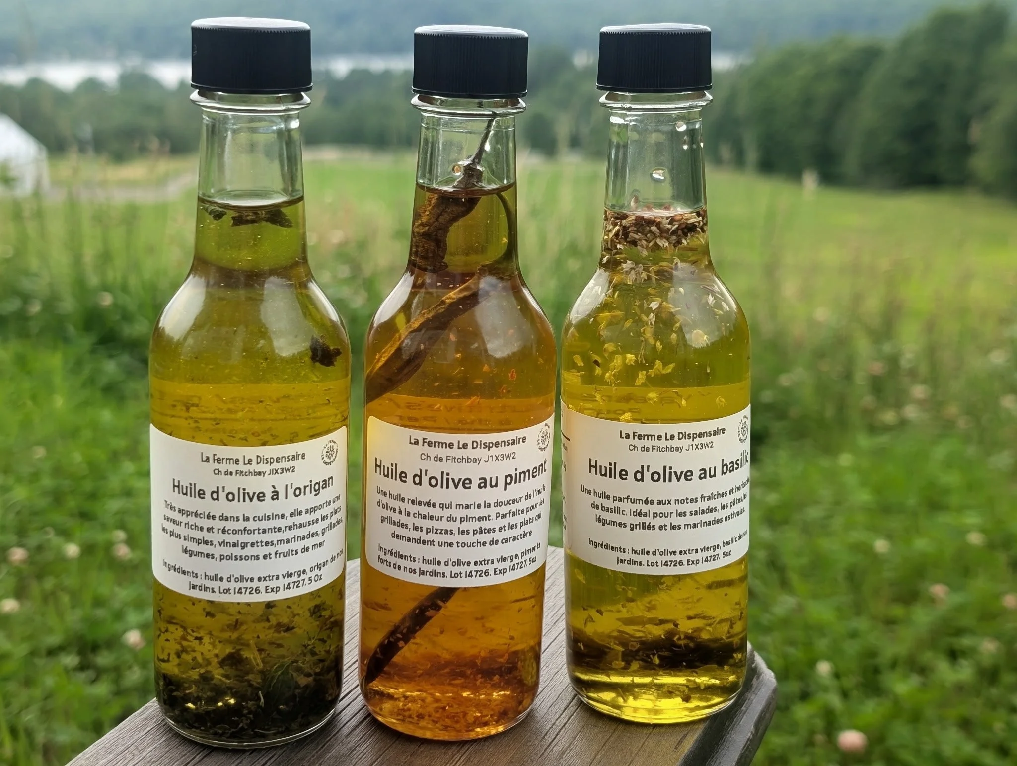 Trio d'huiles parfumées