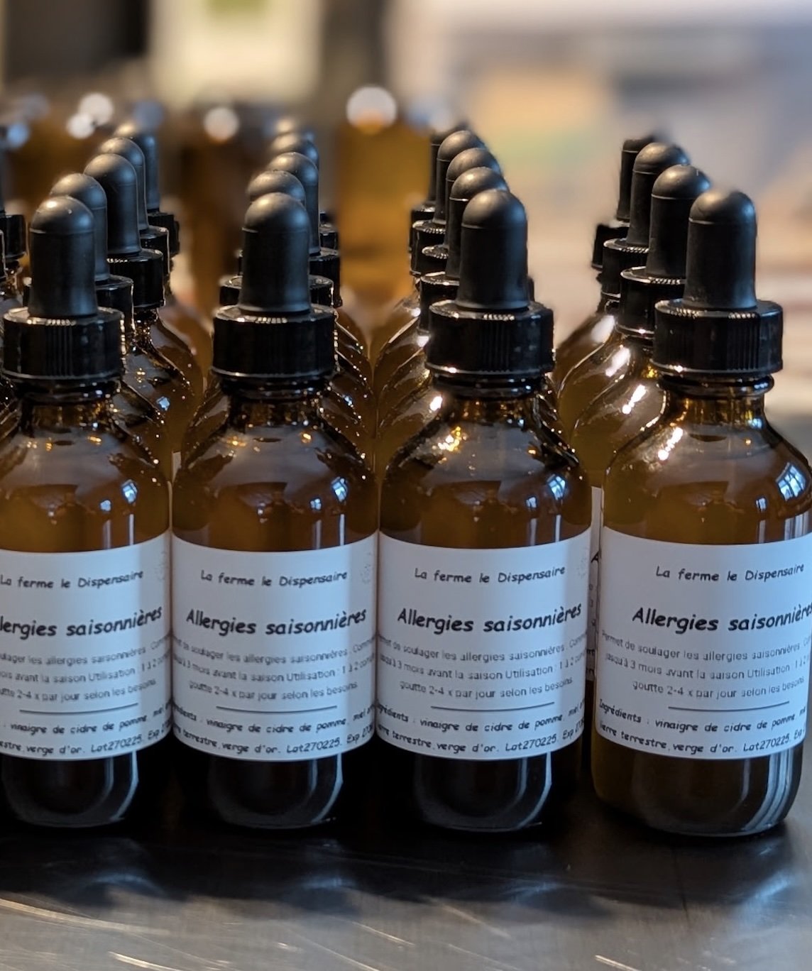 Elixir pour les allergies