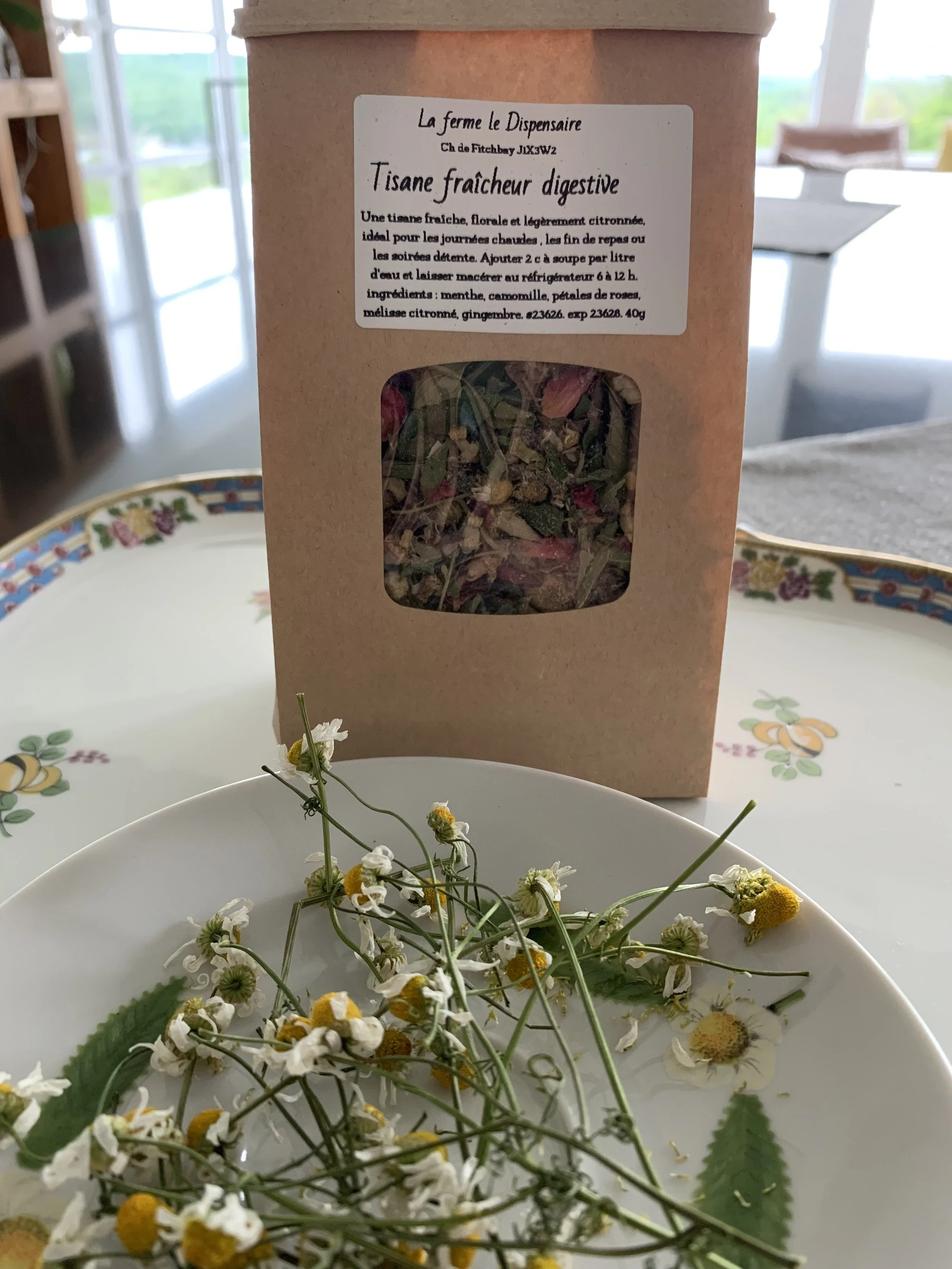 Tisane Fraicheur digestive