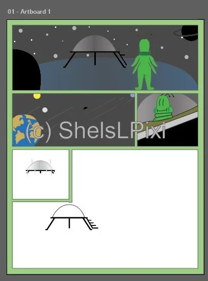 Comic strip almost done