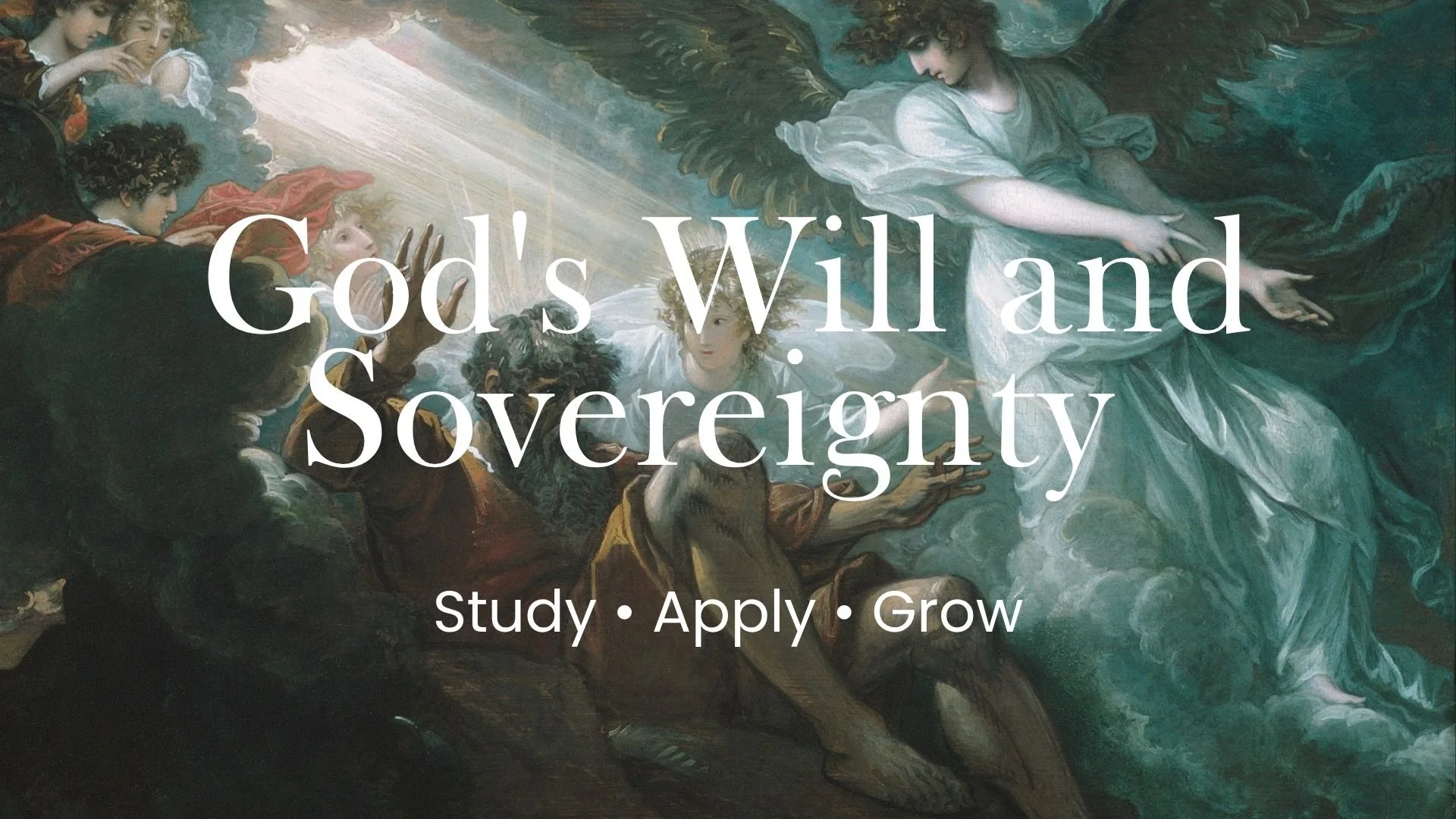 God Is Still in Control: A Study of His Will and Sovereignty