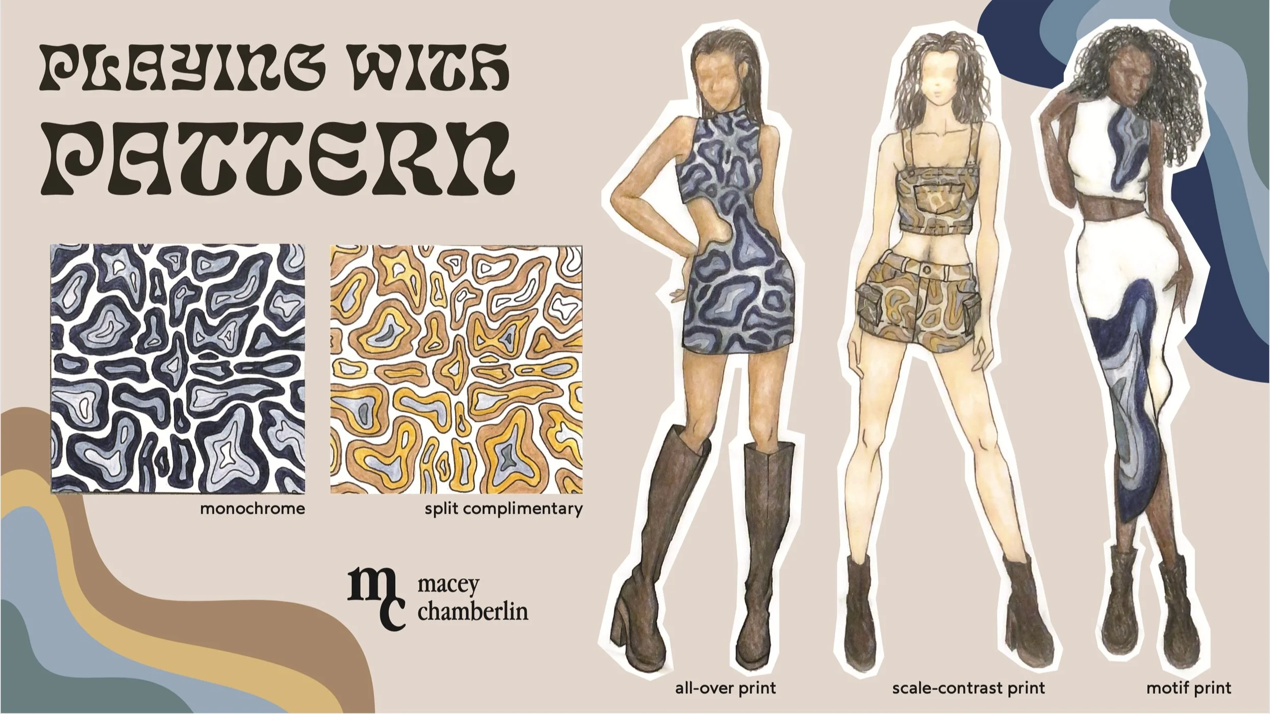 Designs focused on pattern