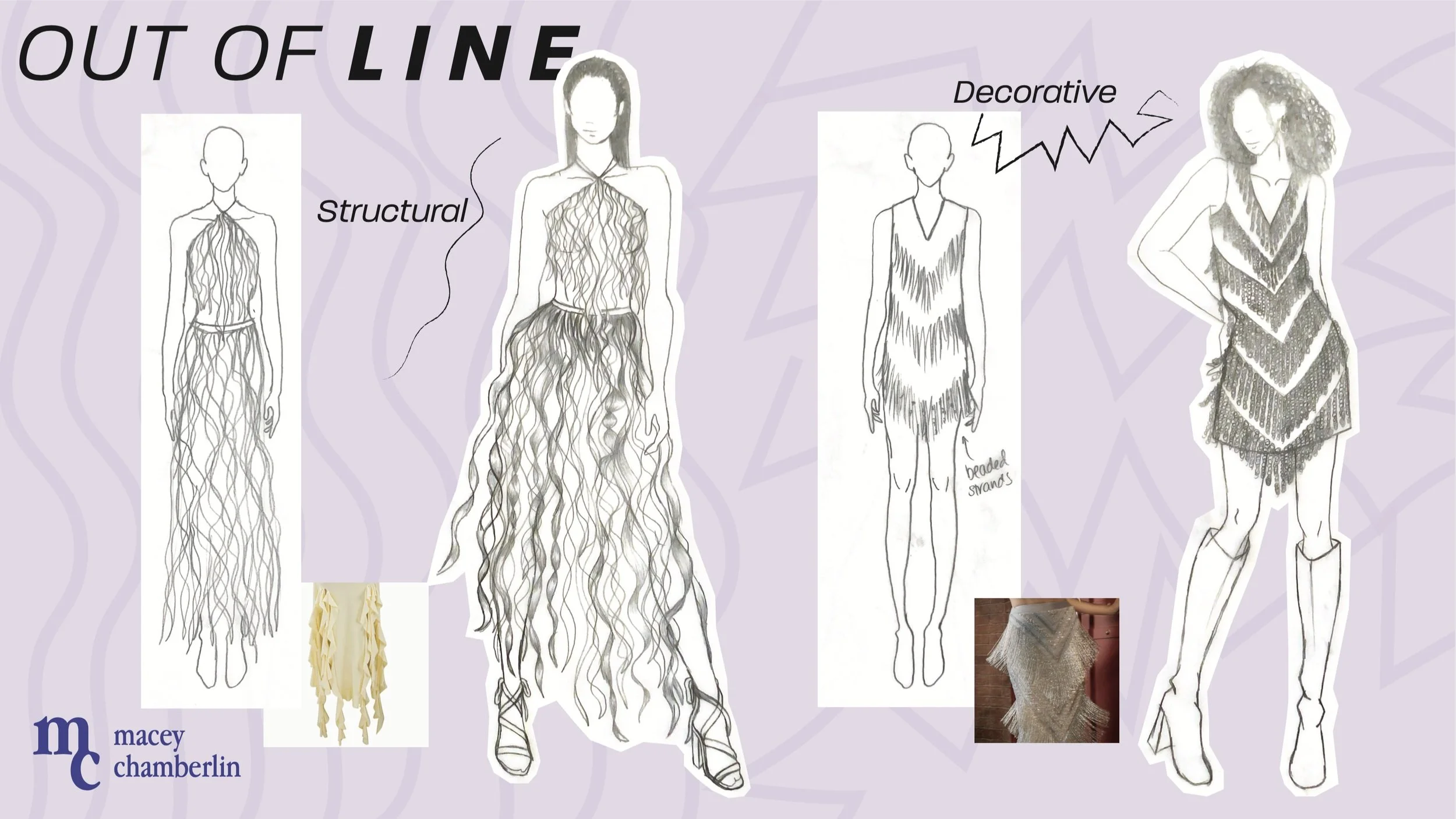 Designs focused on line