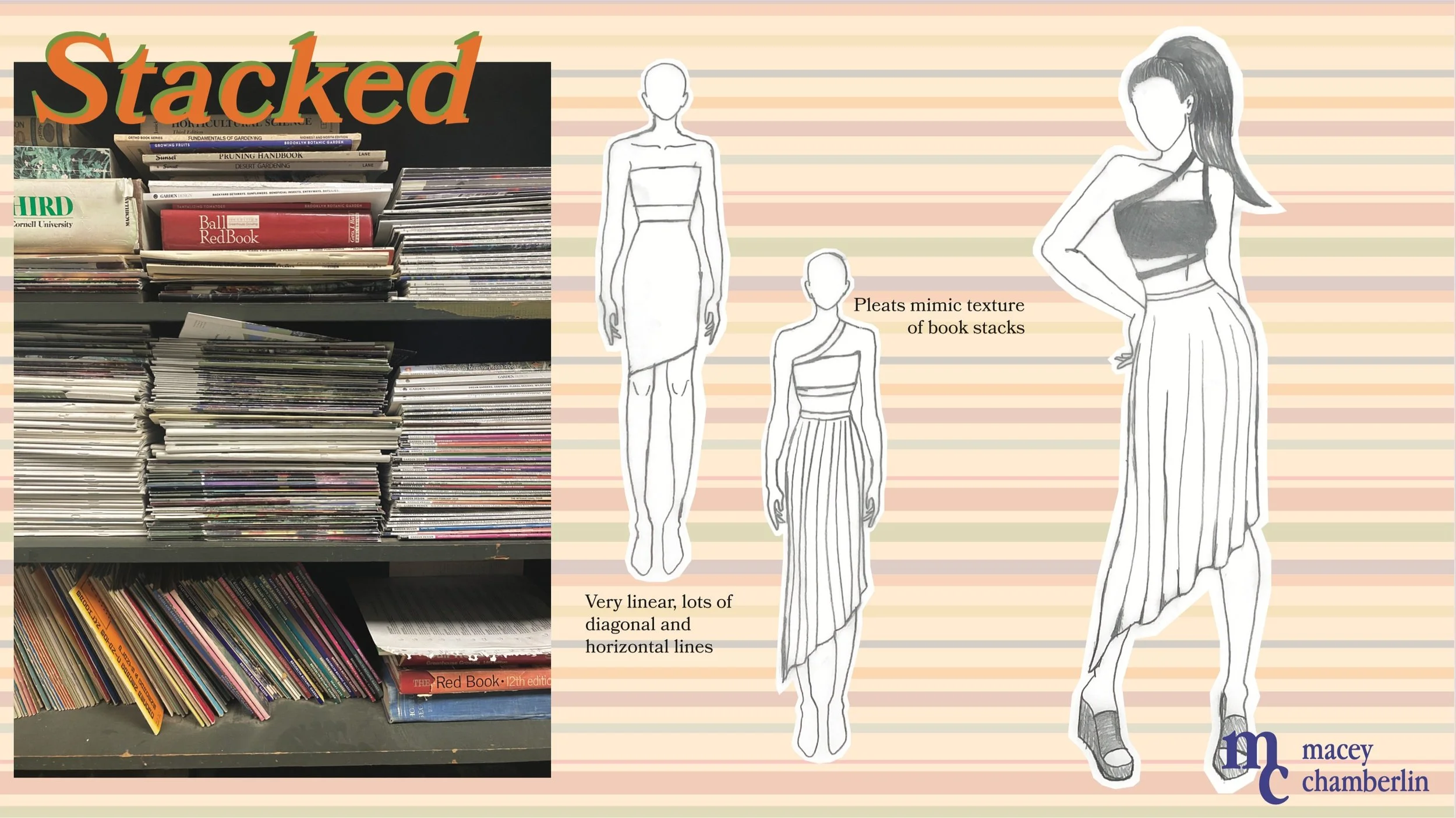 First designs– inspired by photo observations