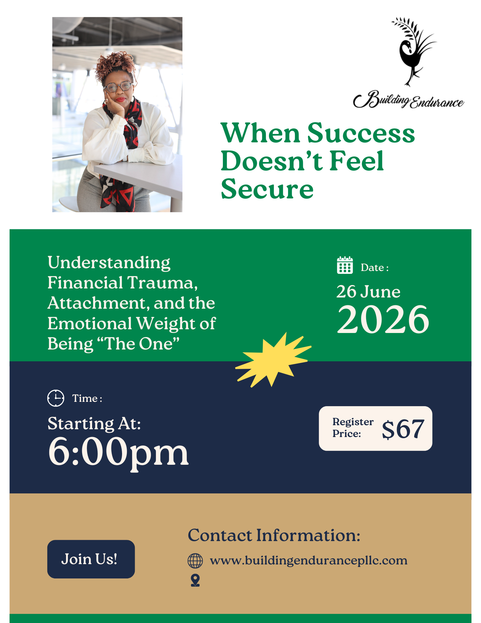 When Success Doesn’t Feel Secure