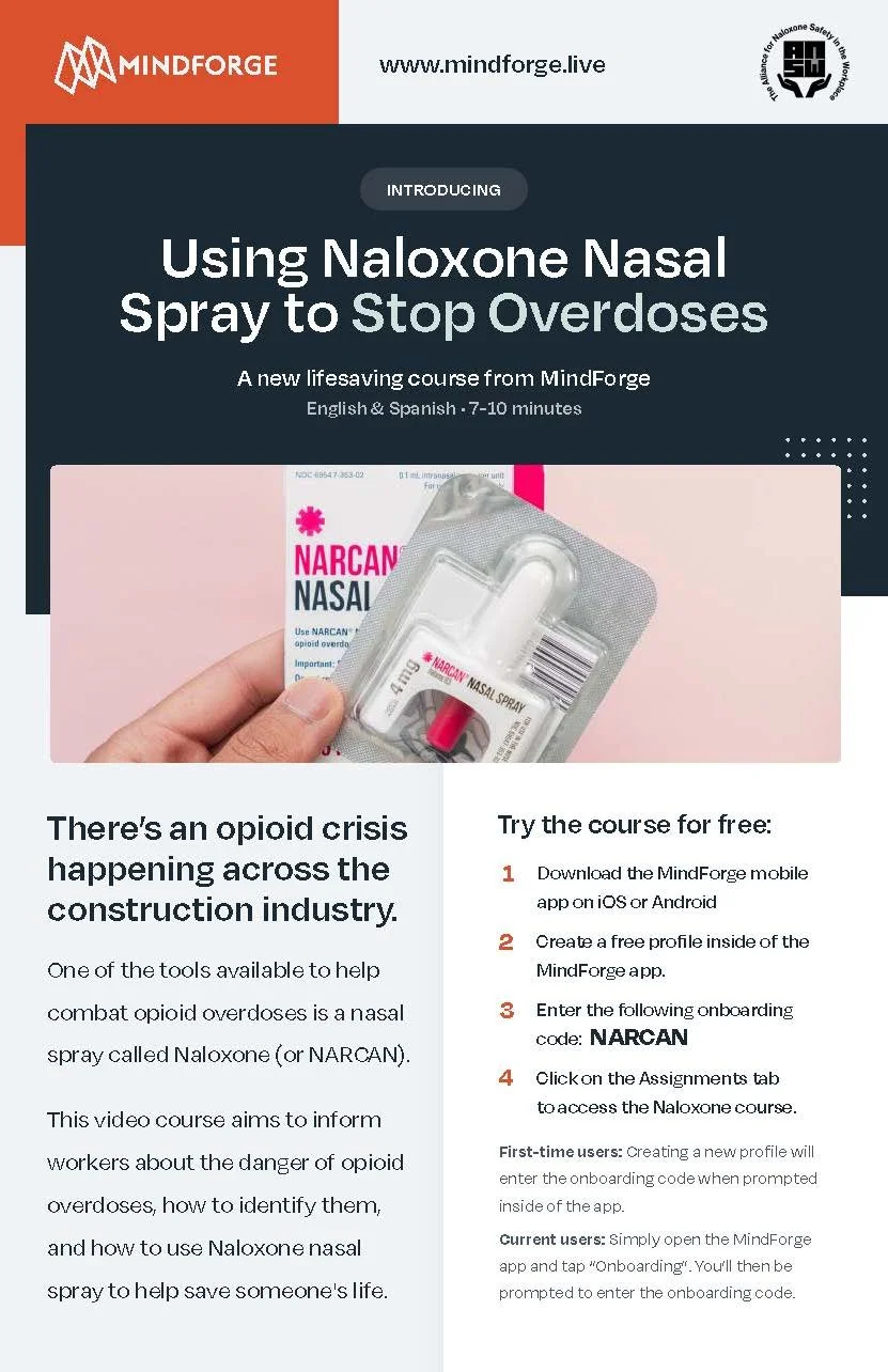 General 4 — The Alliance for Naloxone Safety in the Workplace