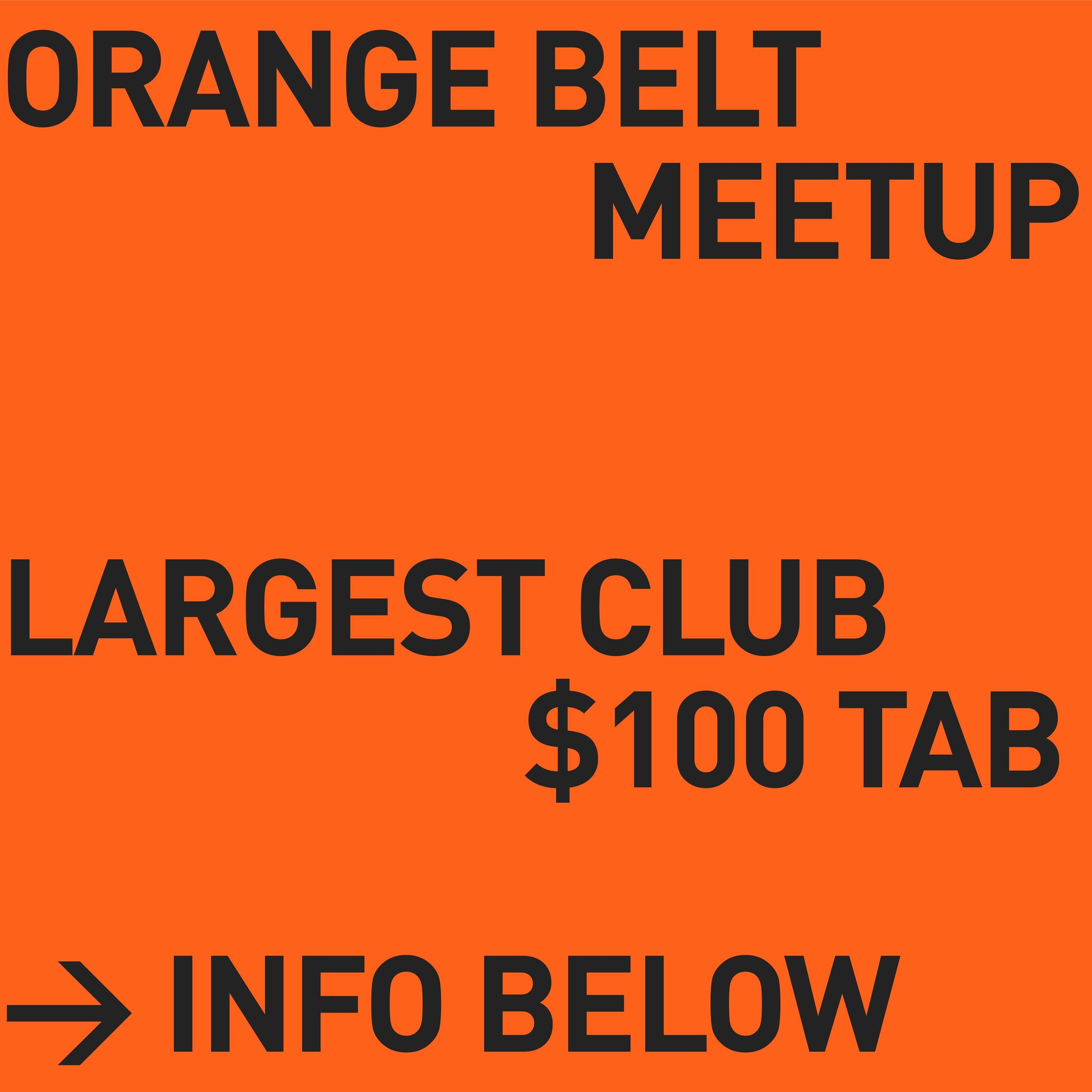 Largest Club: We&rsquo;ll do a headcount at noon, and the club or group with the most attendees wins! While it would be great to see club jerseys, we understand that not all clubs or groups have them.