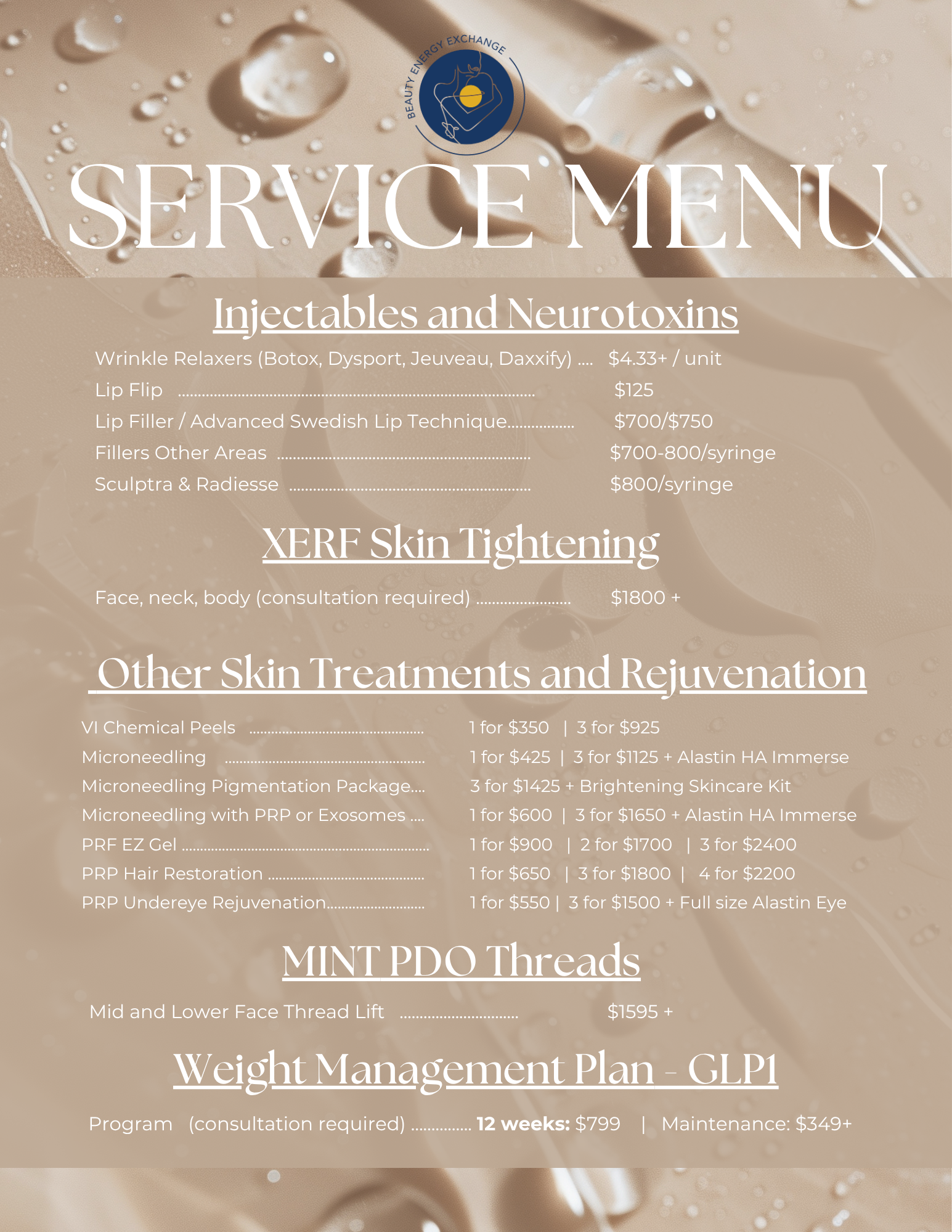 San Diego med spa pricing 2026