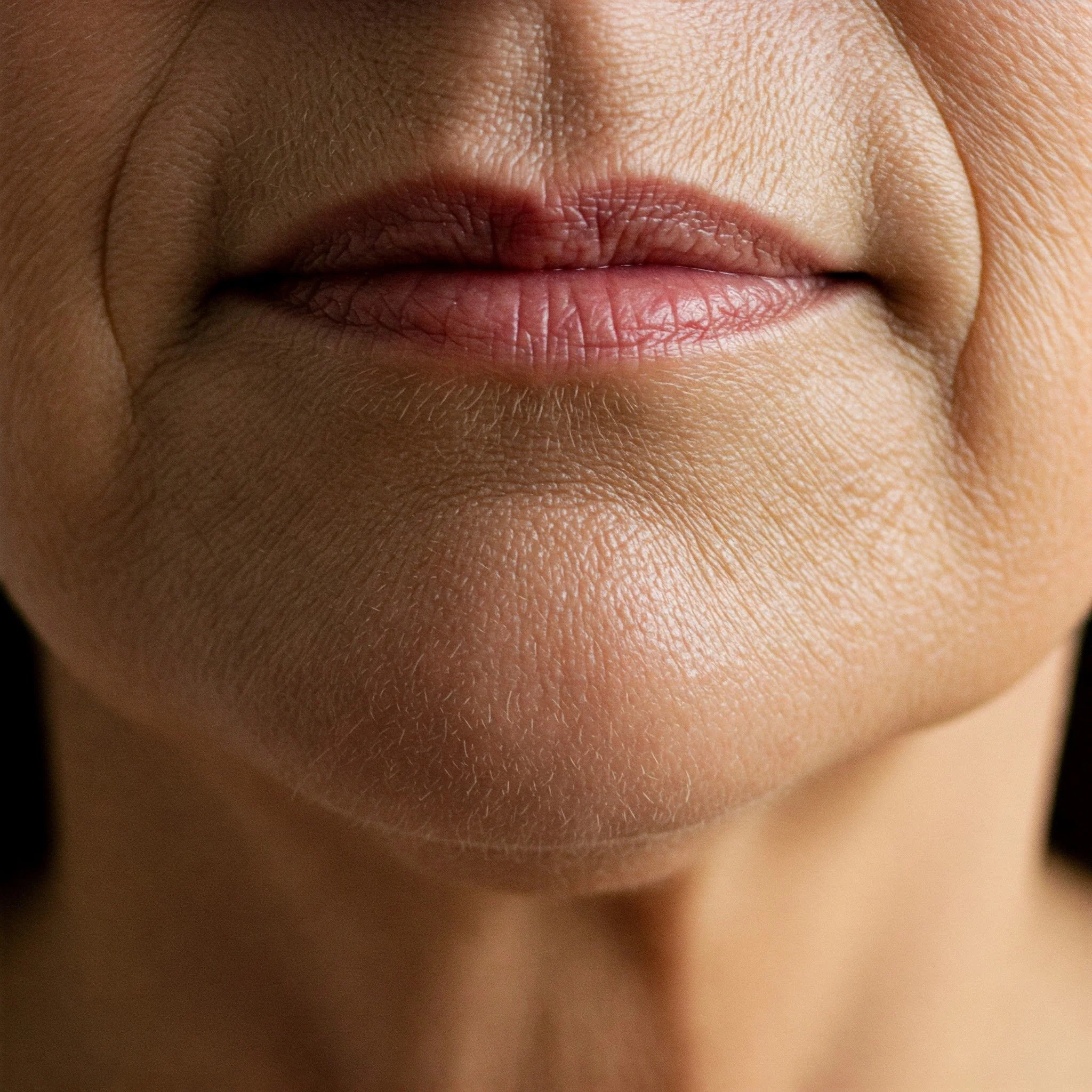 Marionette Lines and Chin Dimpling