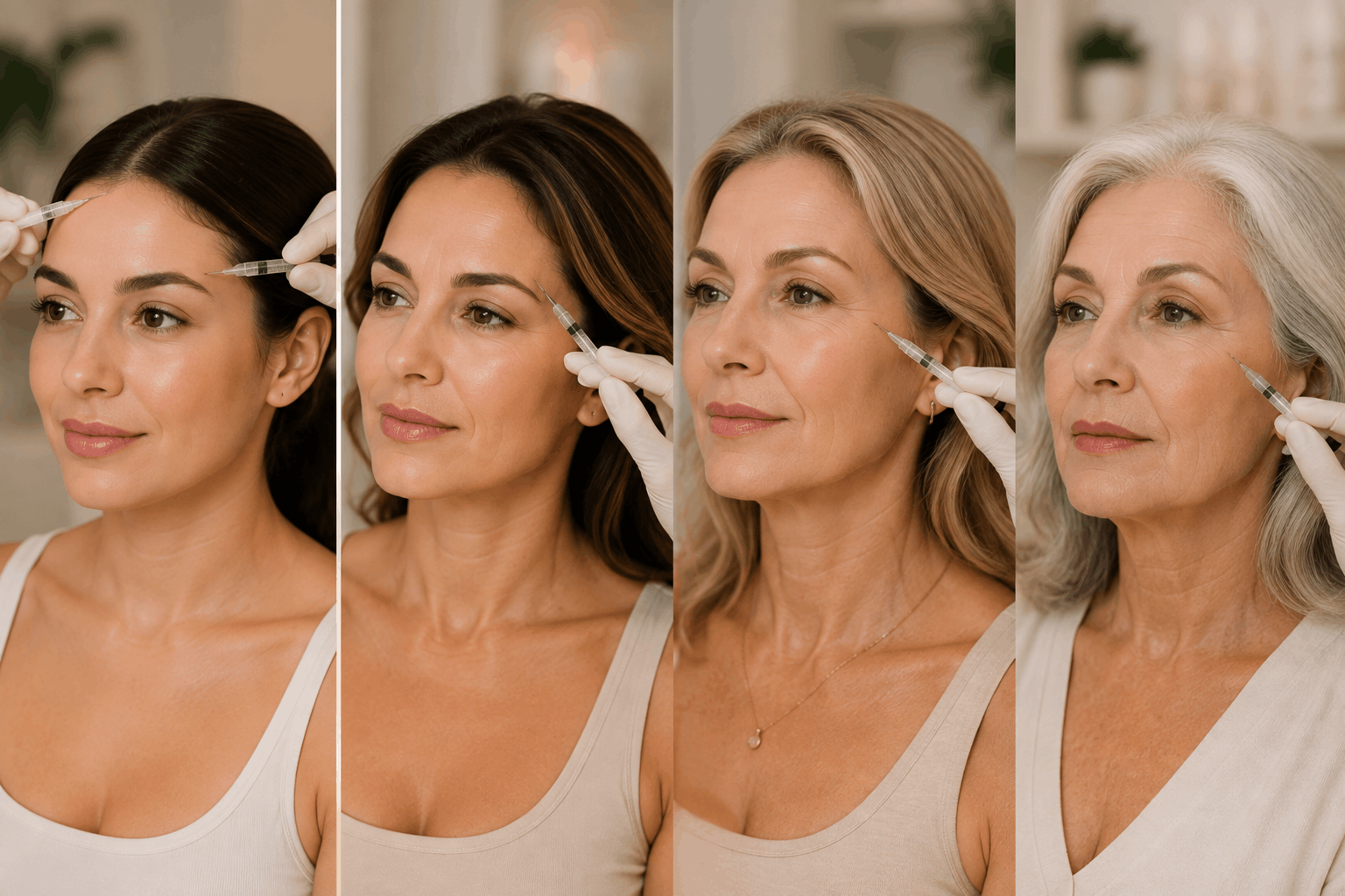 botox in your 30s, 40s, 50s
