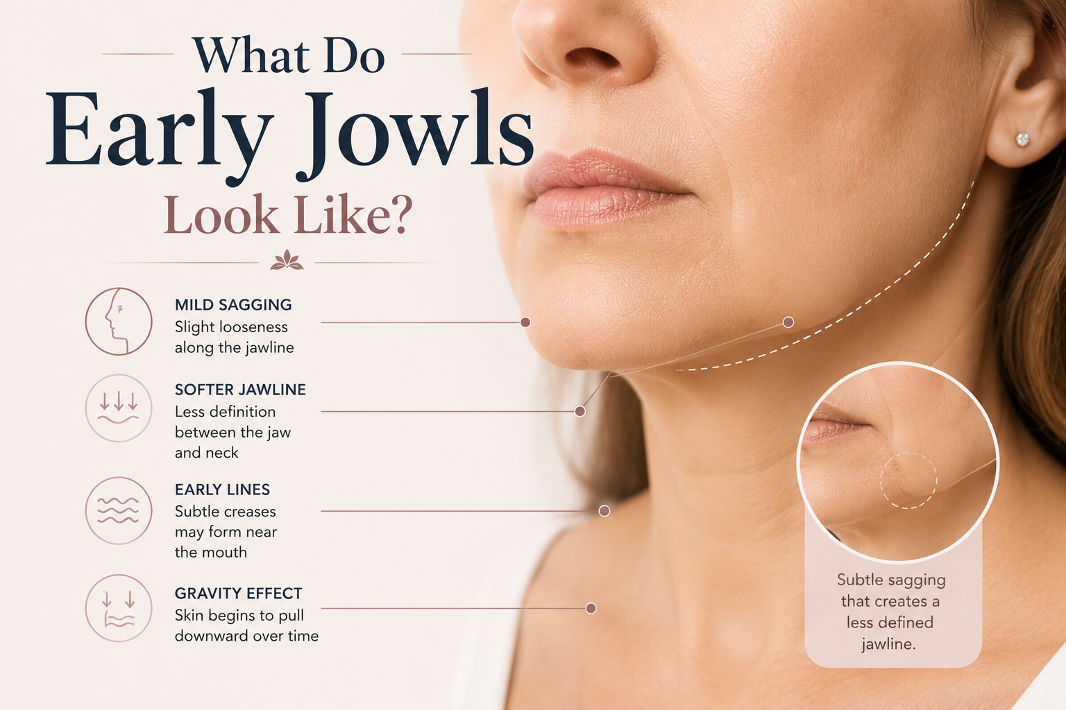 What Do Early Jowls Look Like?