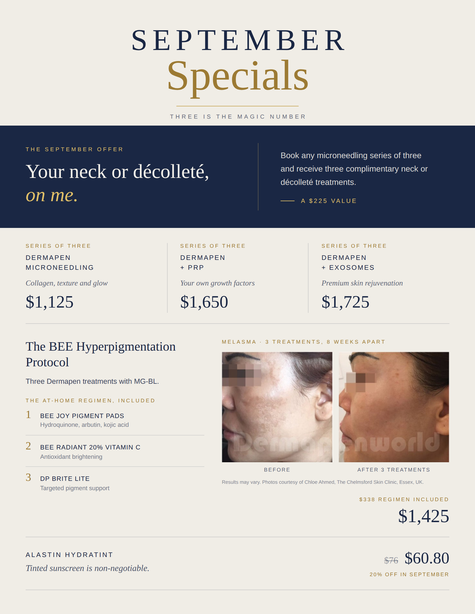 september specials