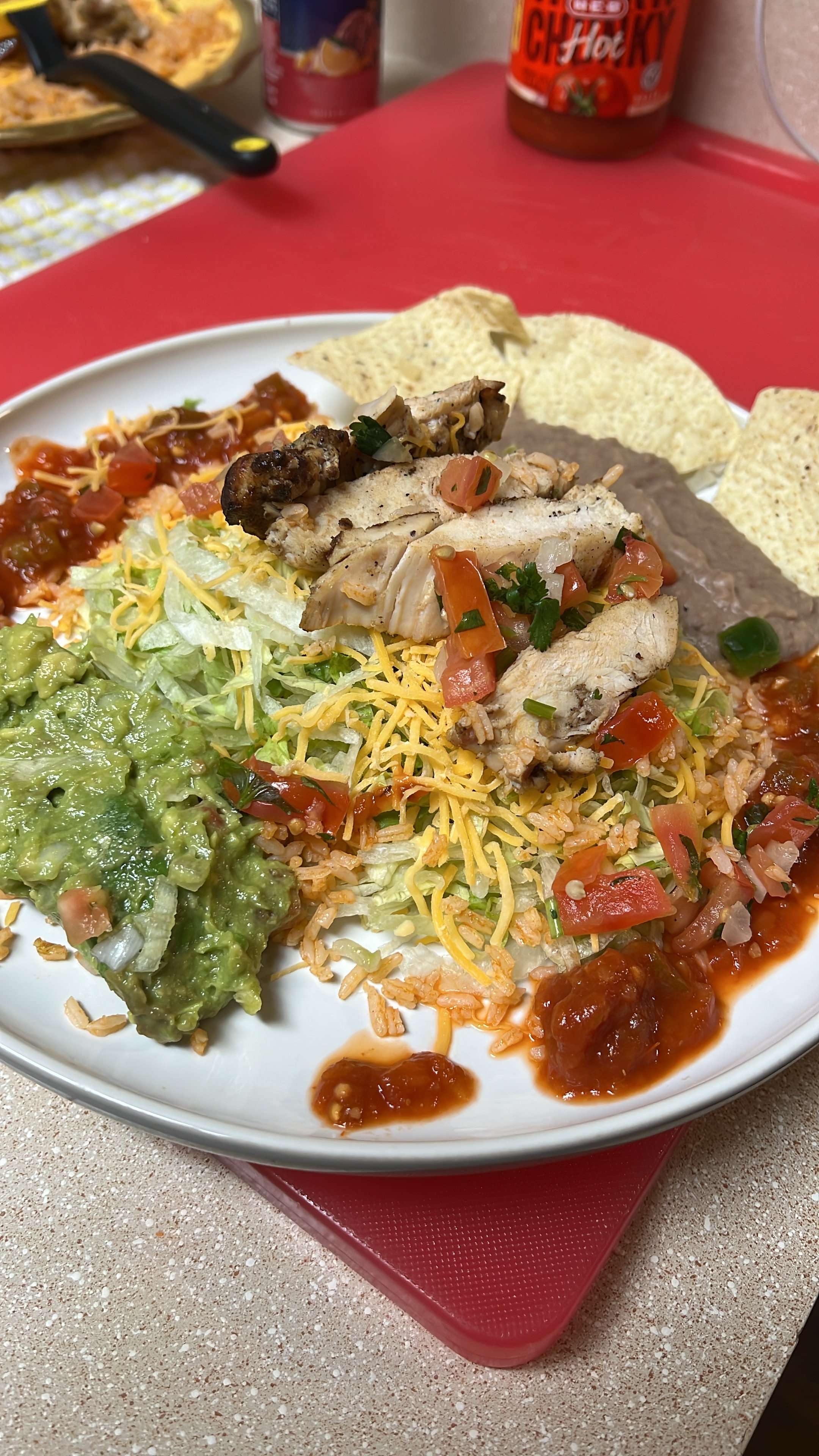 Grilled Chicken Taco Bowl