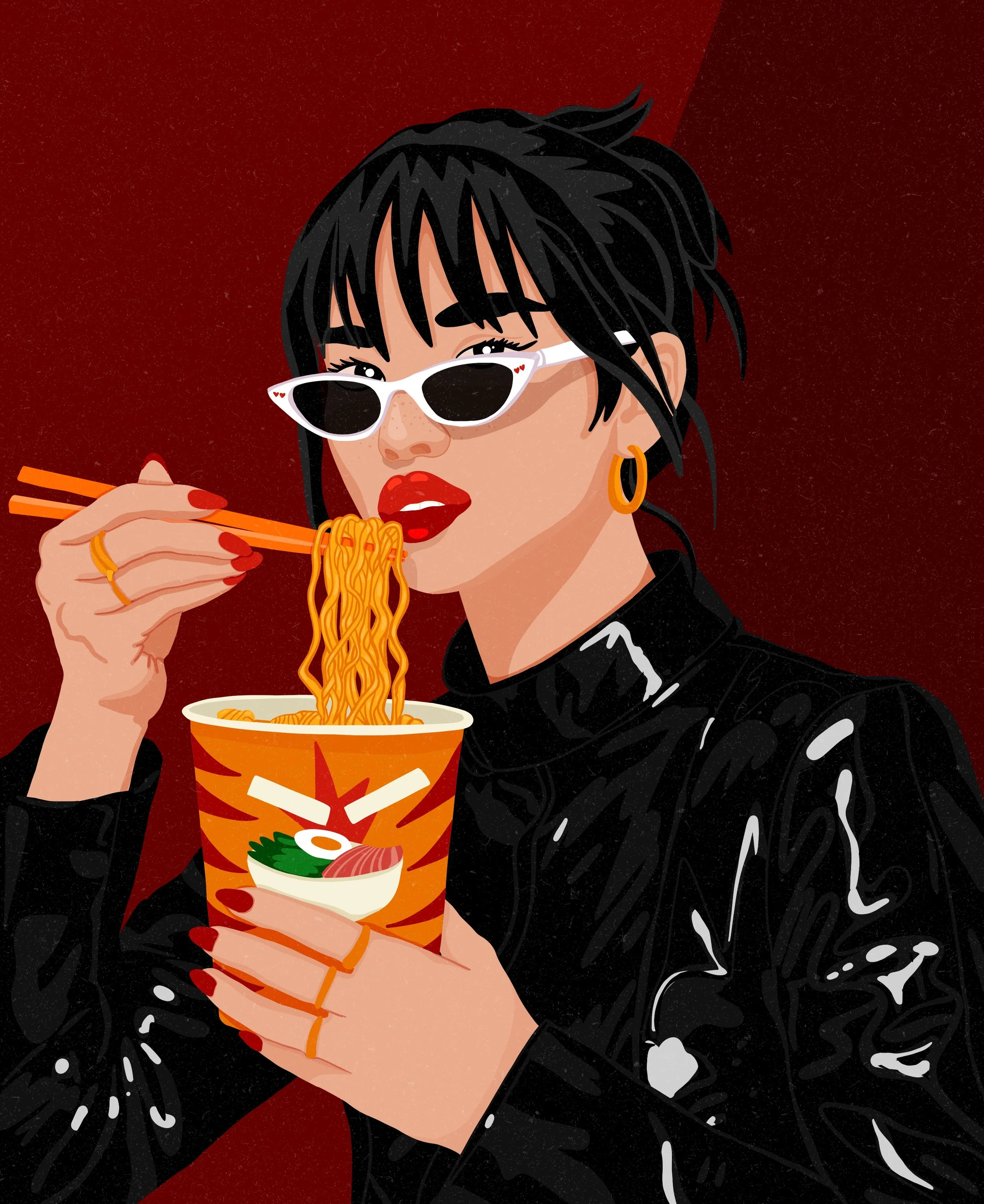   Noodles.    
  
Personal Work 