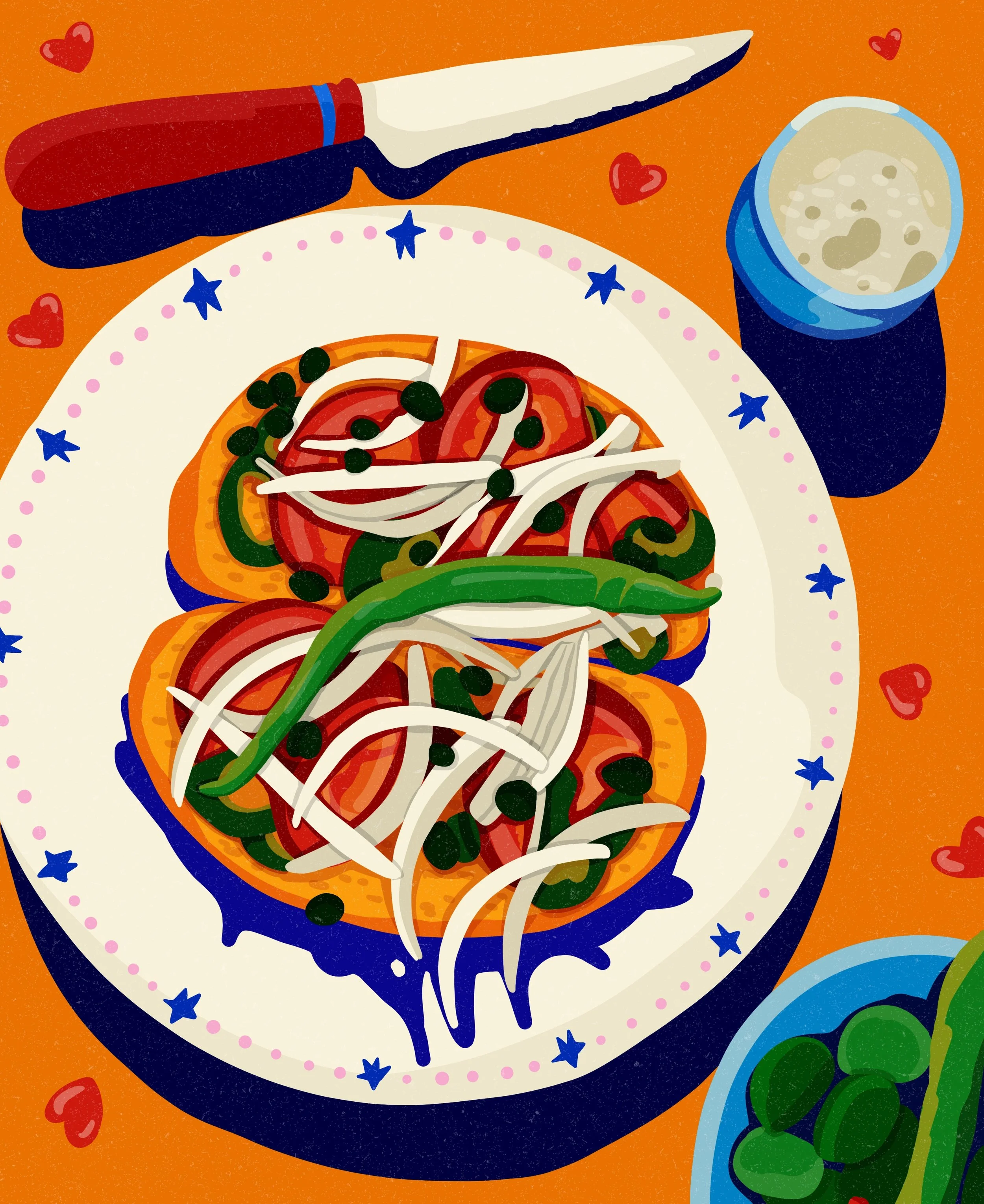   Emotionally complex sandwich!    
  
Personal Work 