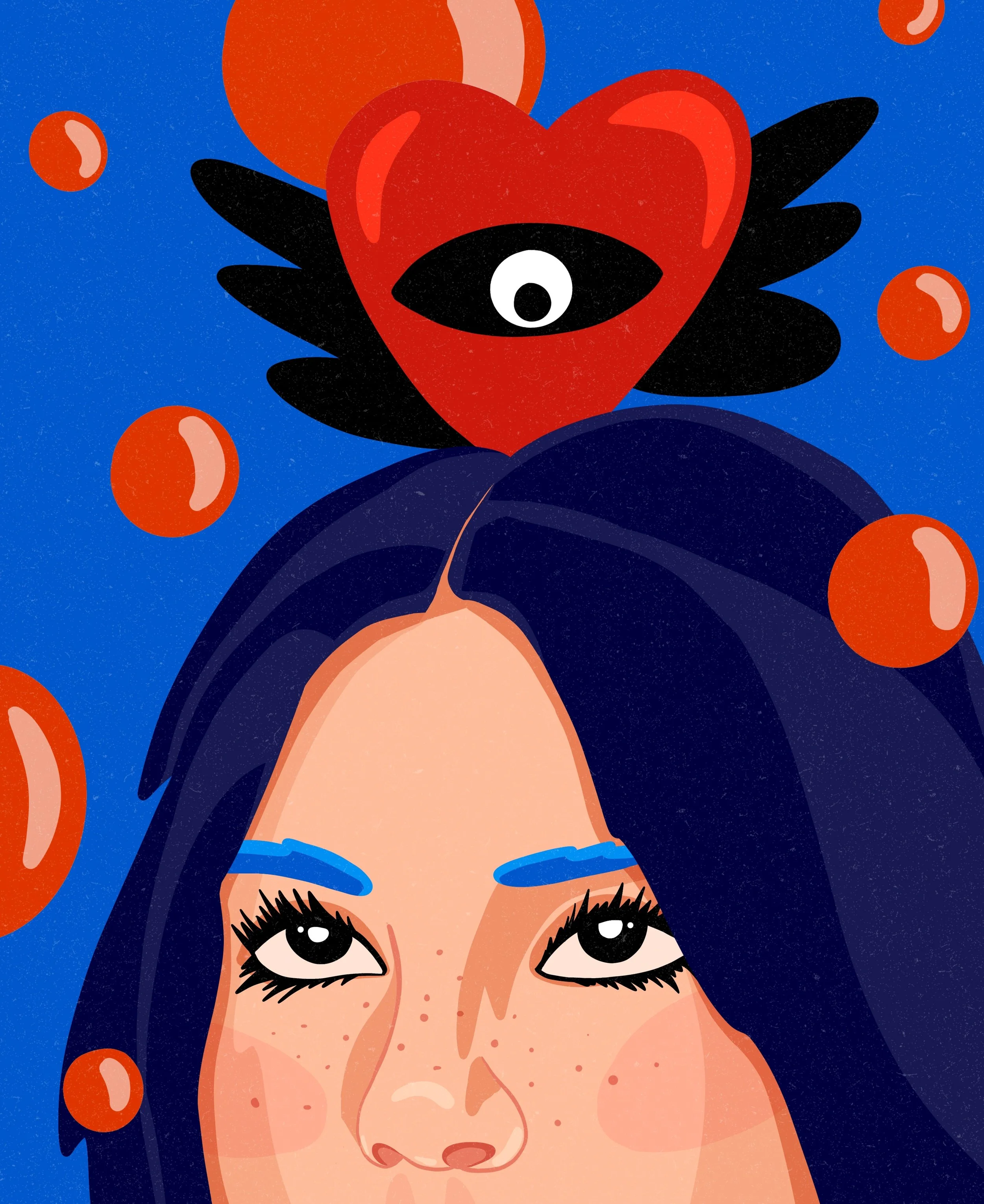   When love lands on your head.    
  
Personal Work 