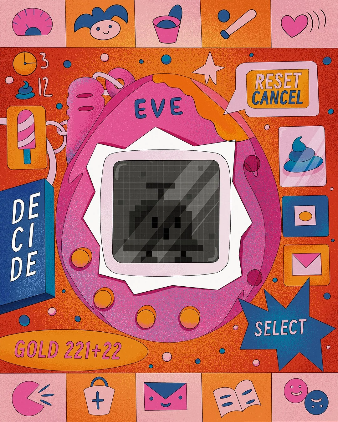   RAISING A TAMAGOTCHI    
  
Personal Work 