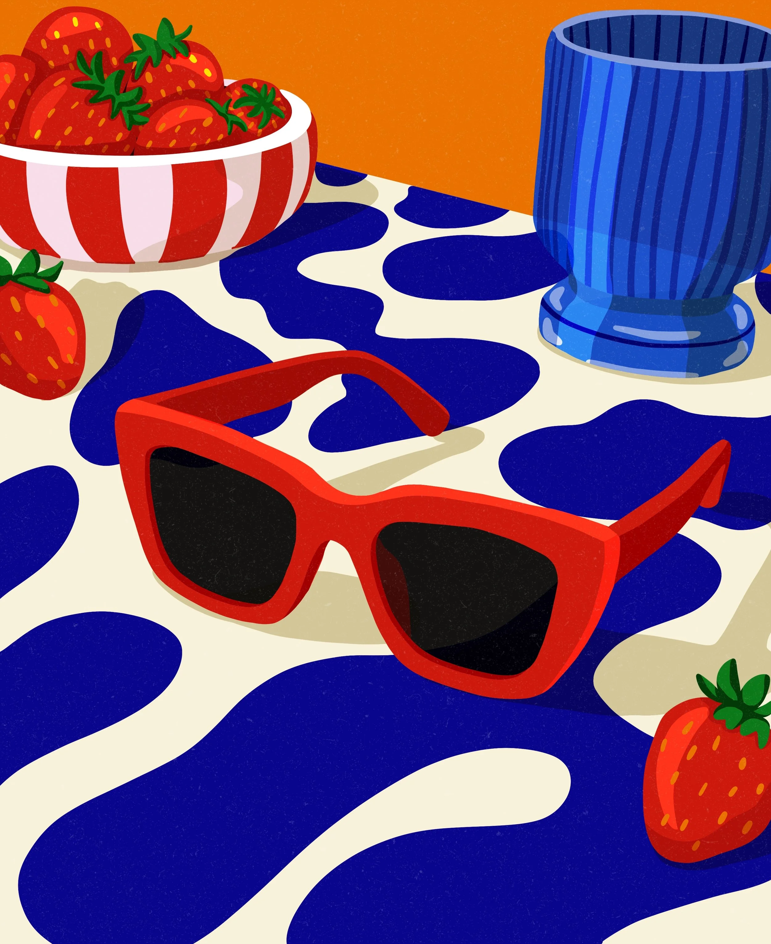  Red, blue, and something sweet    
  
Personal Work 