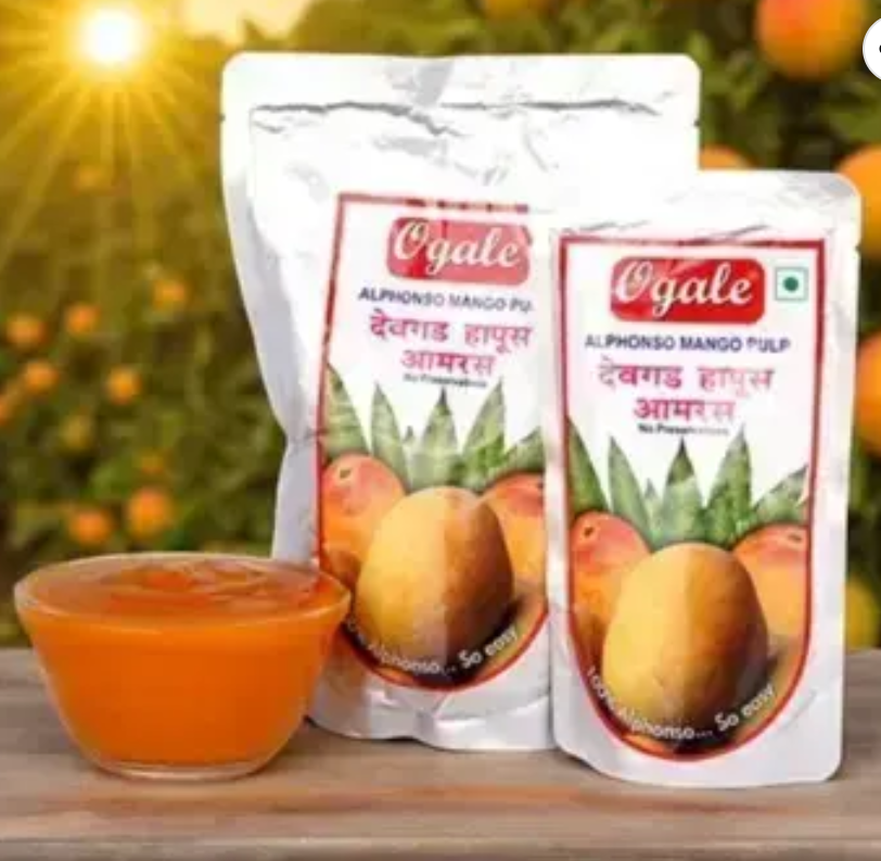 OGALE MANGO PULP 500 GMS