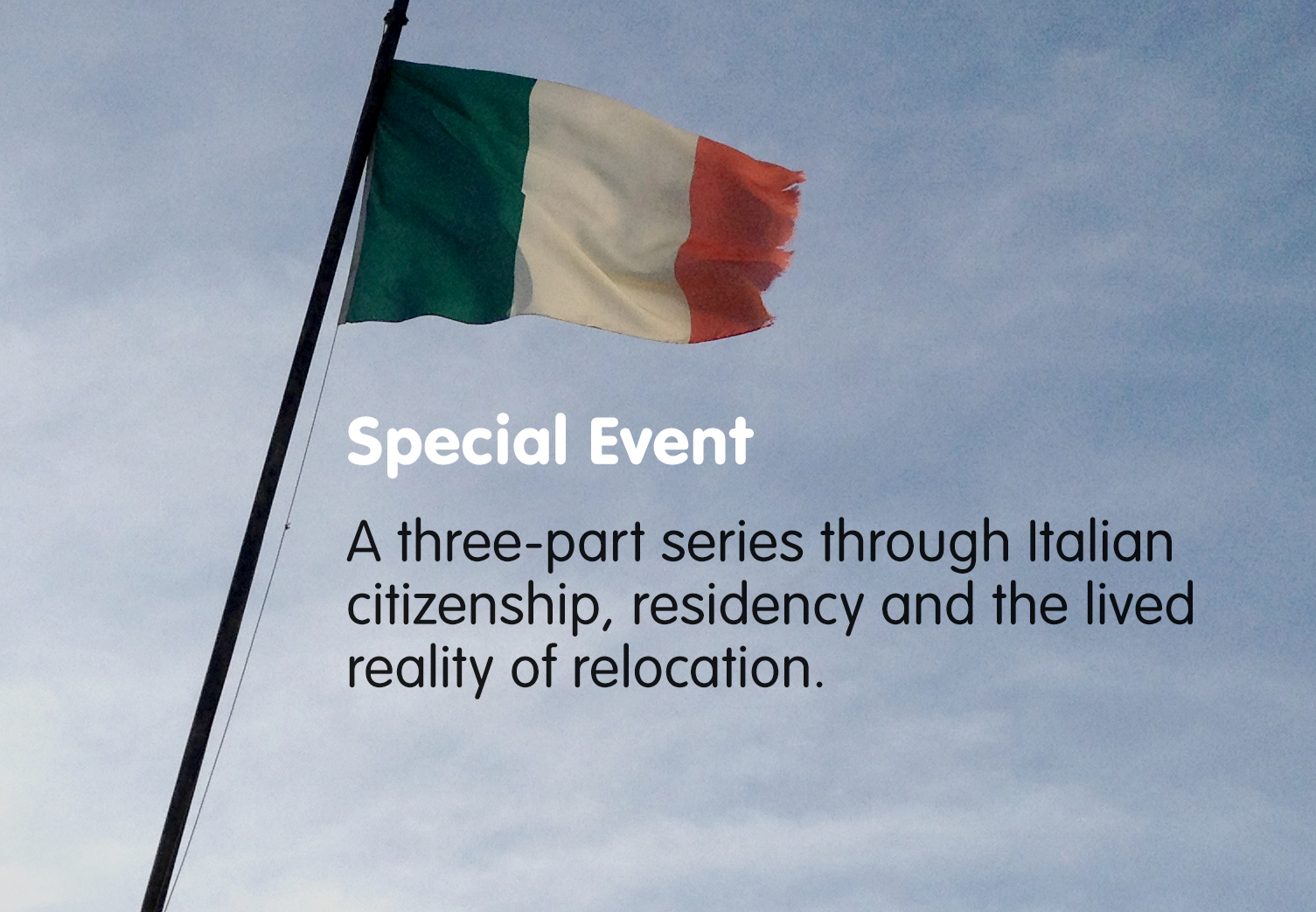 Legal Essentials: Americans in Italy Series