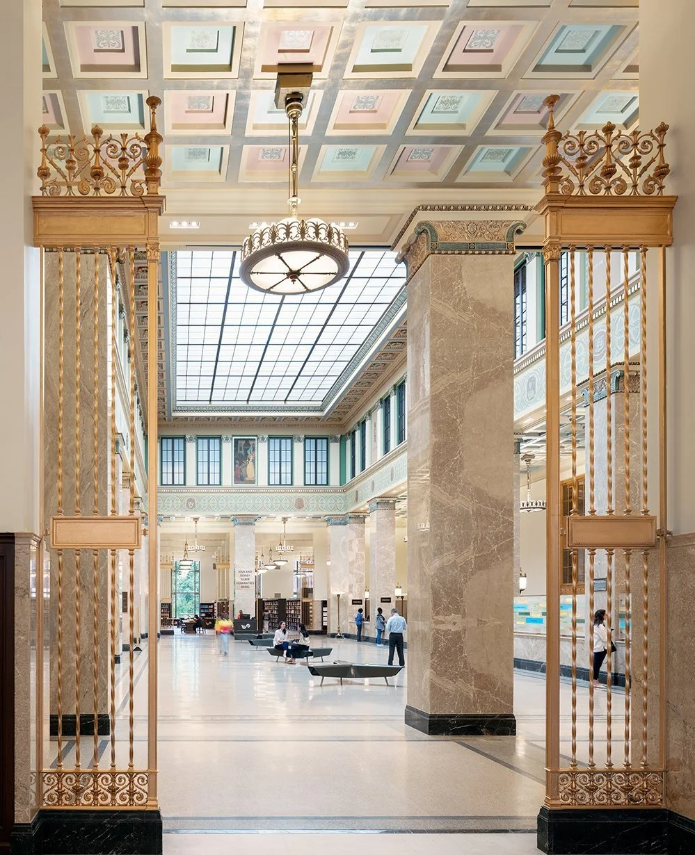 Int. Historic Library Central Hall