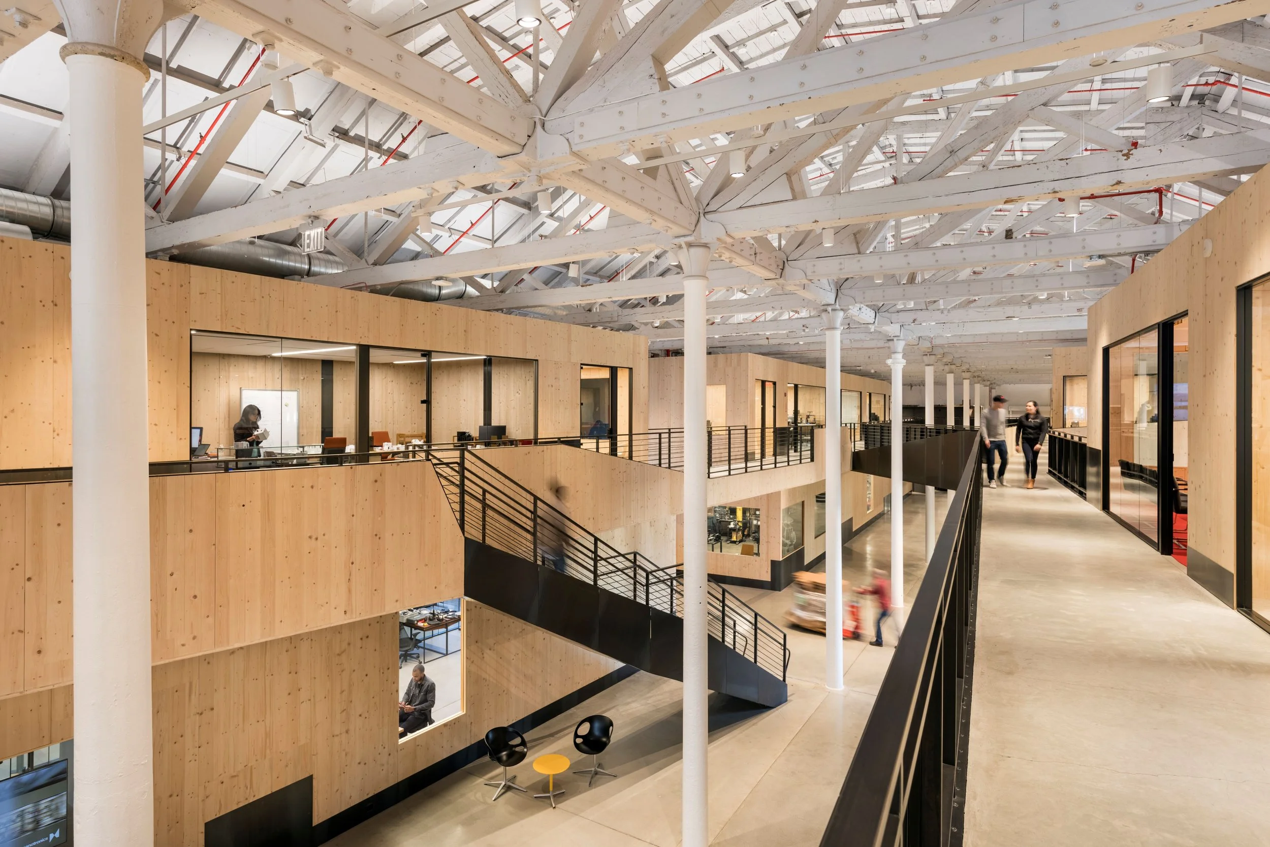 Int. Warehouse Adaptive Reuse Office Space